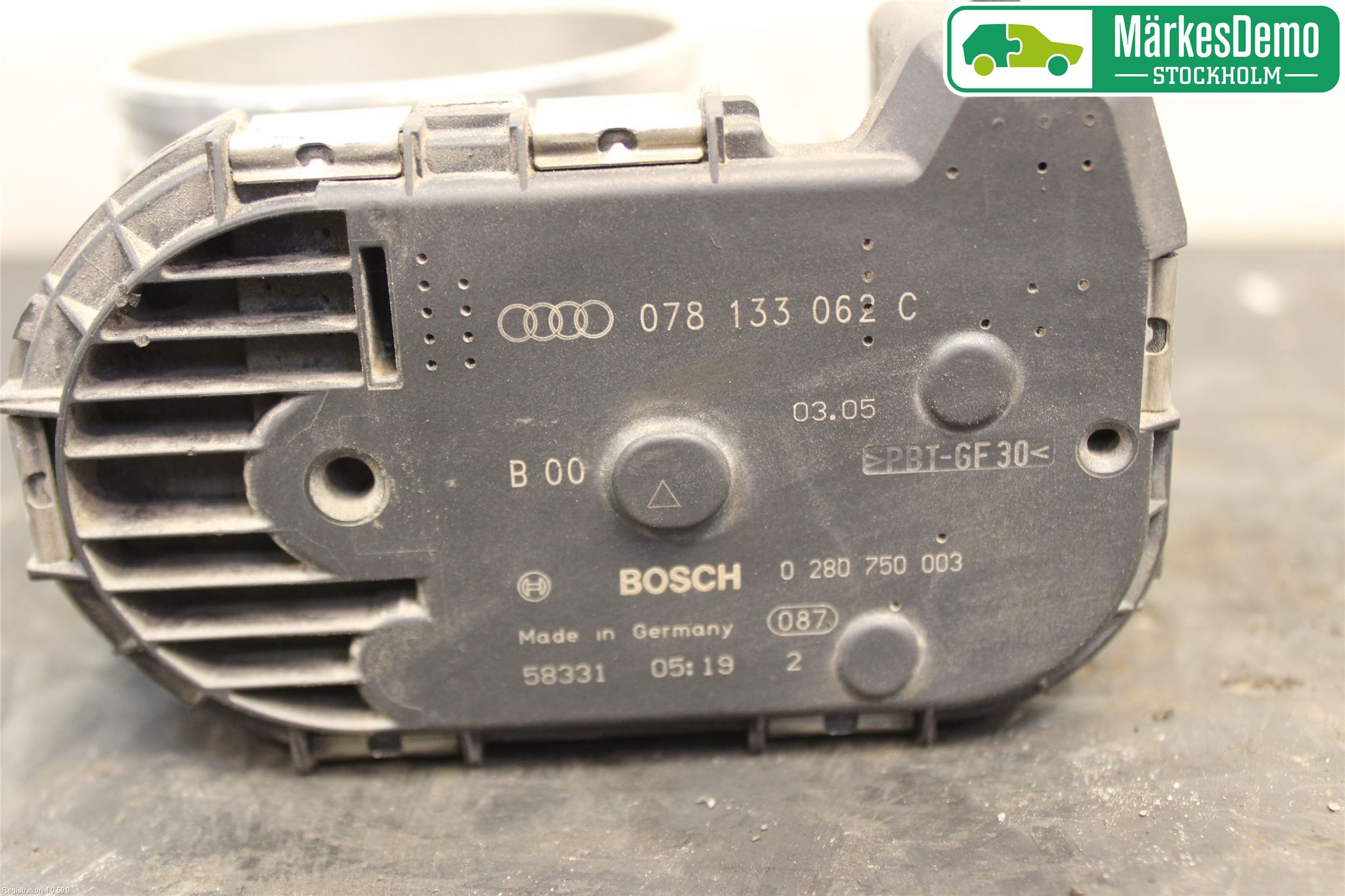 Audi A6/S6     05-11 Injspjällhus