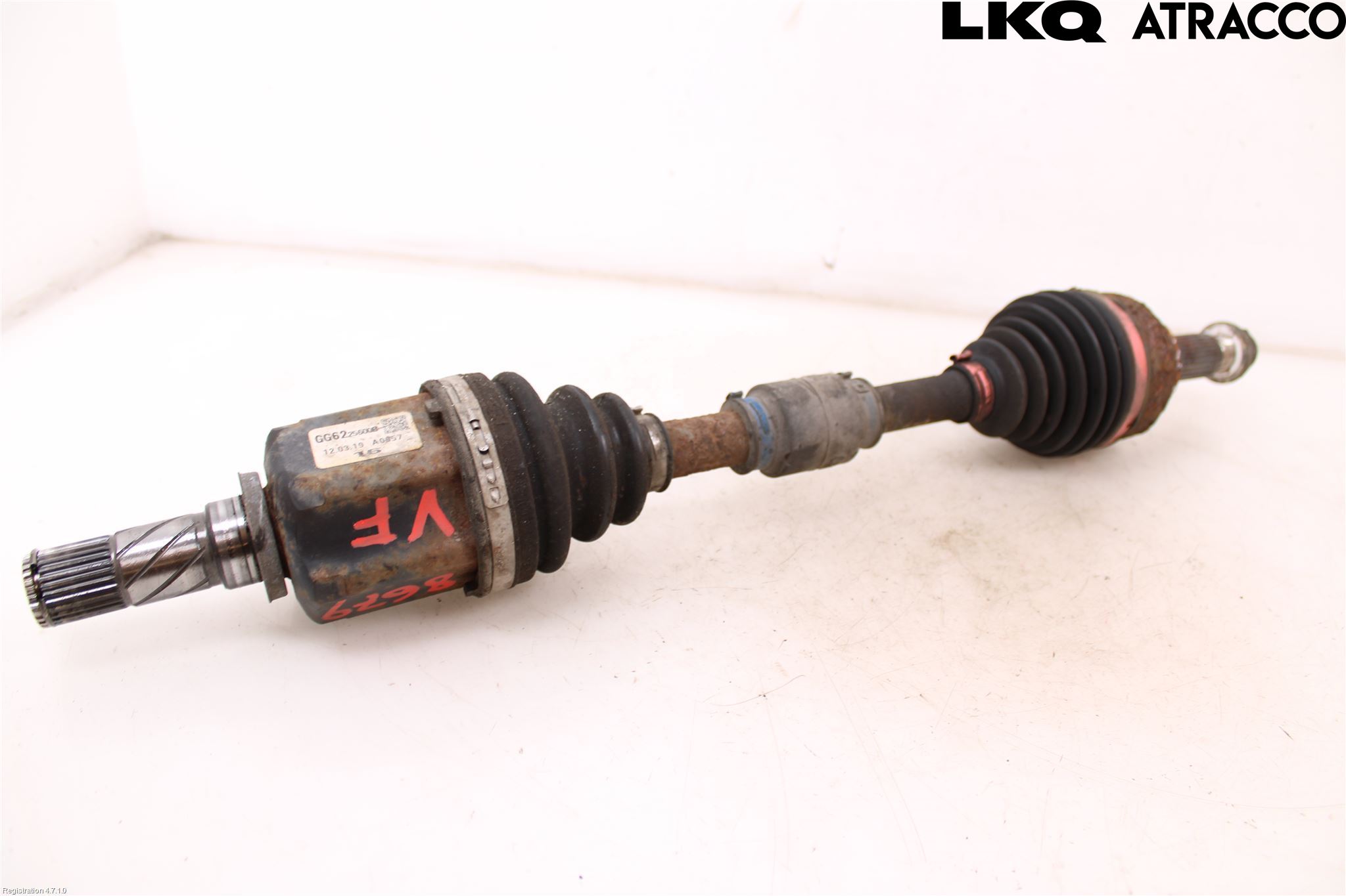 Mazda 5 10-18 Drivaxel Fram Vänster