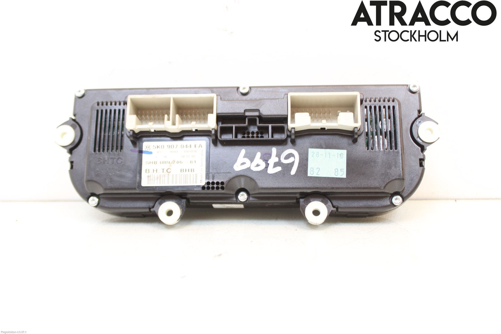 Volkswagen VW GOLF VI 09-13 Ac Styrenhet Ac Manöveren