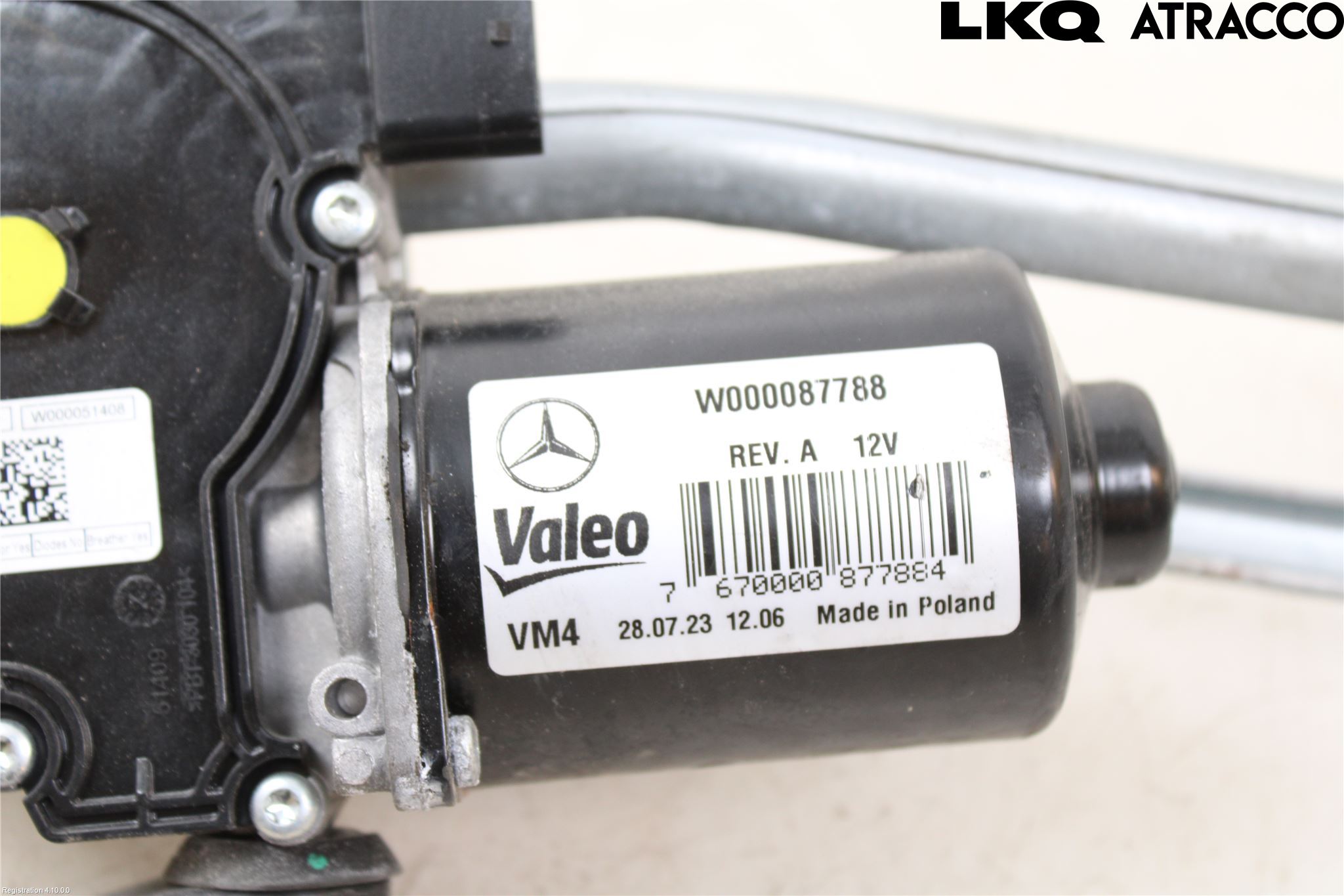 Mercedes-Benz MB SPRINTER (W907/W910) 19- Torkarmotor Vindruta