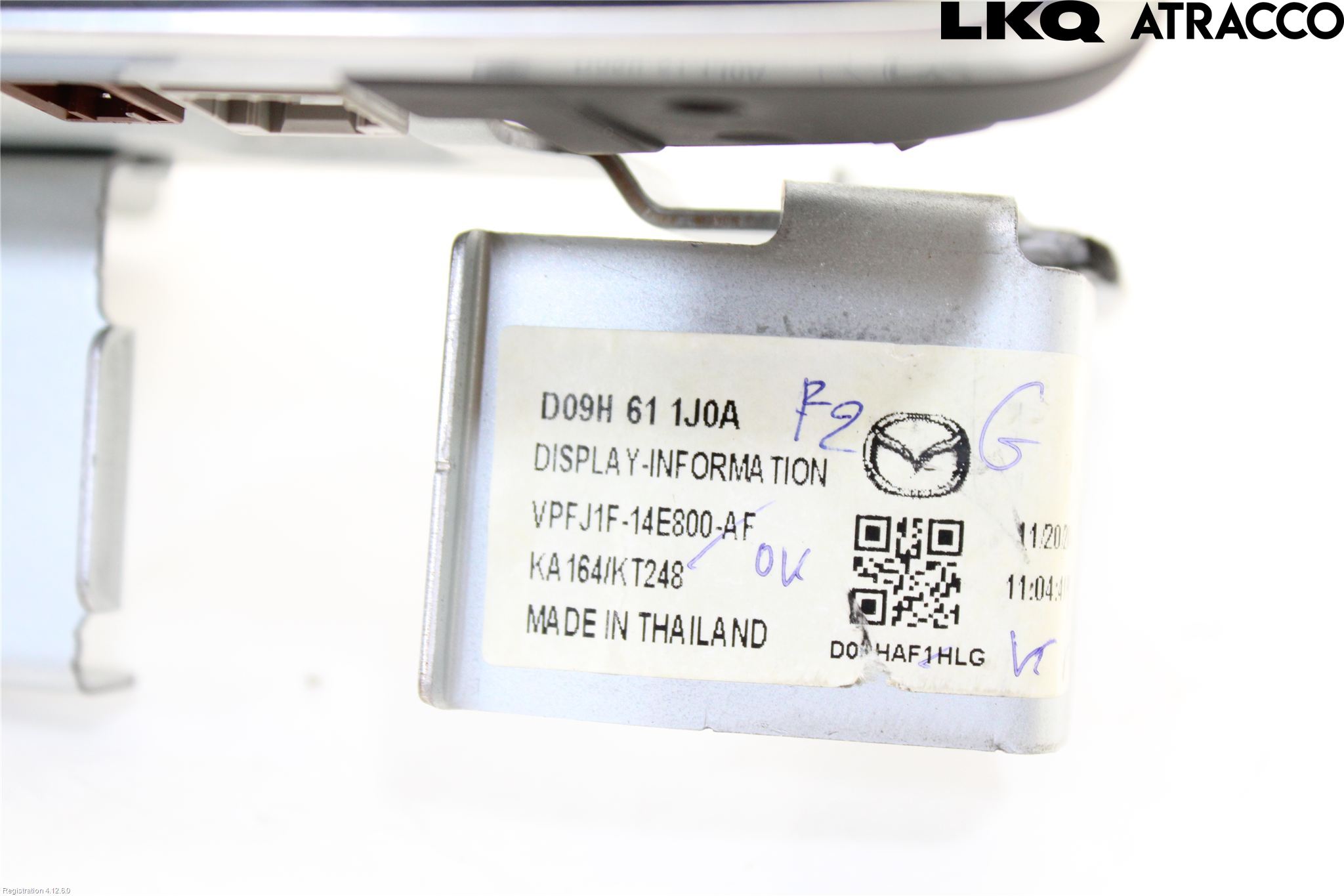 Mazda 2 (DJ) 15-22 Multifunktionsdisplay