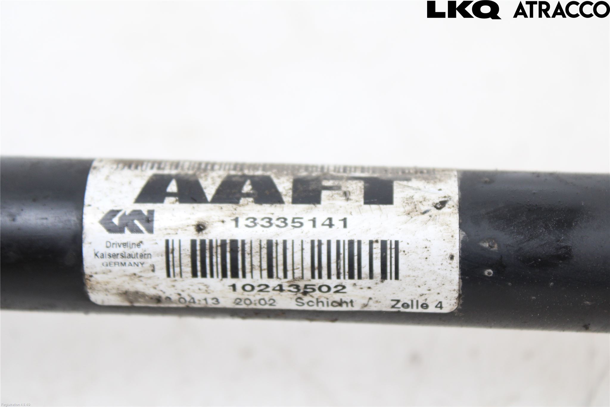 Opel ASTRA J 10-15 Drivaxel Fram Höger