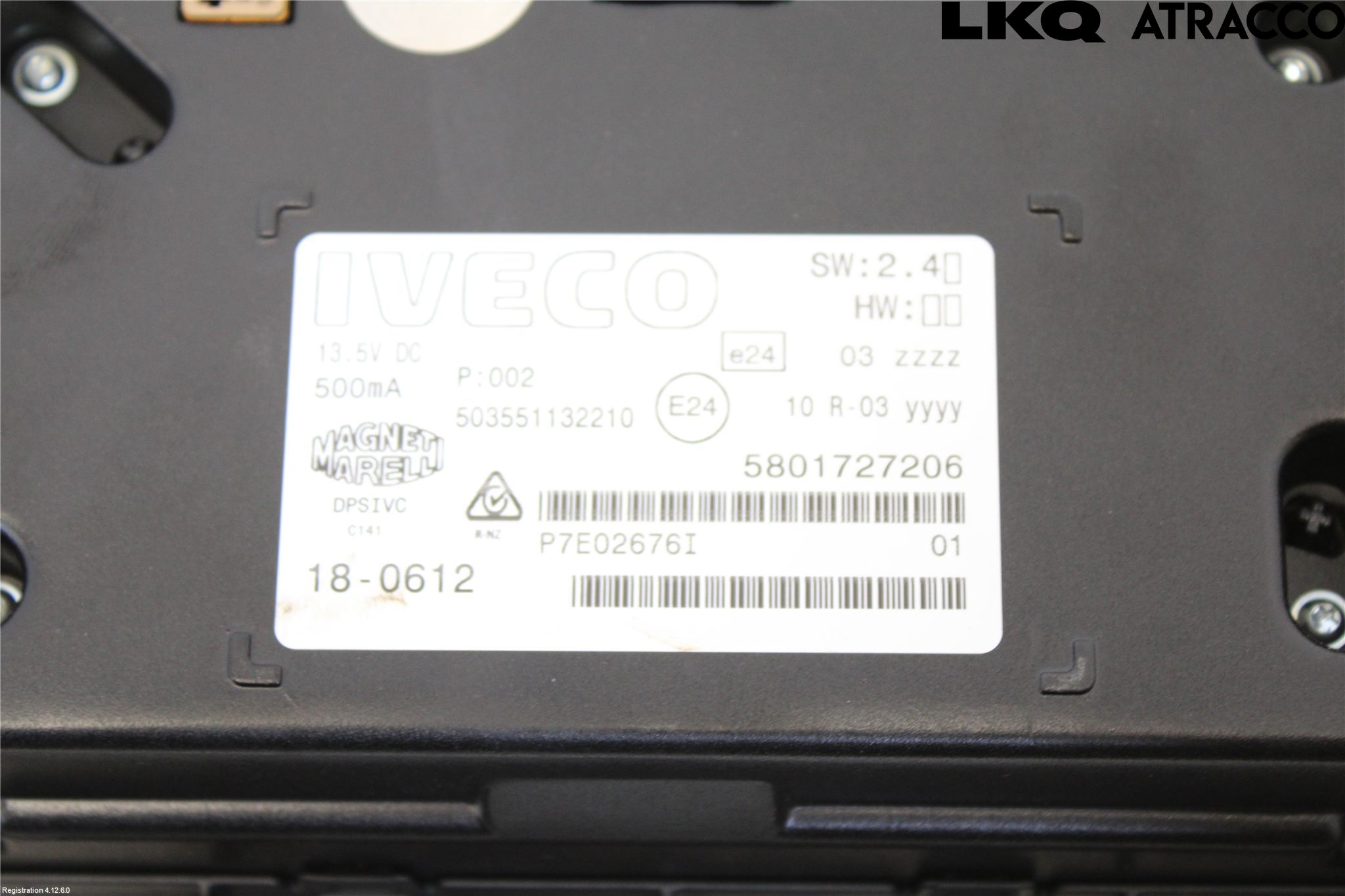 Iveco DAILY 14->> Cd Radio - Multimediapanel