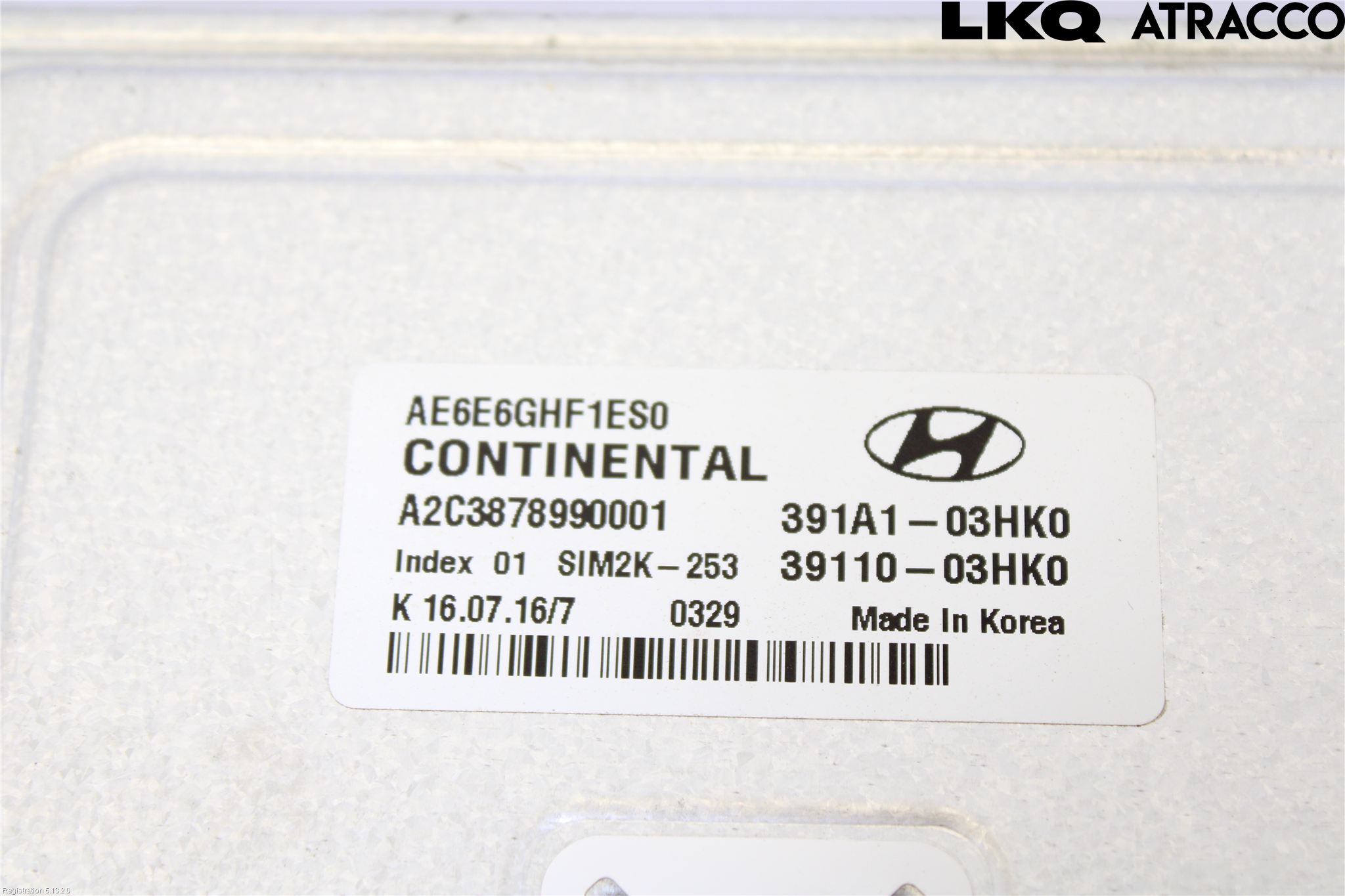 Hyundai IONIQ AE 17-22 Styrenhet Insprut Bensin