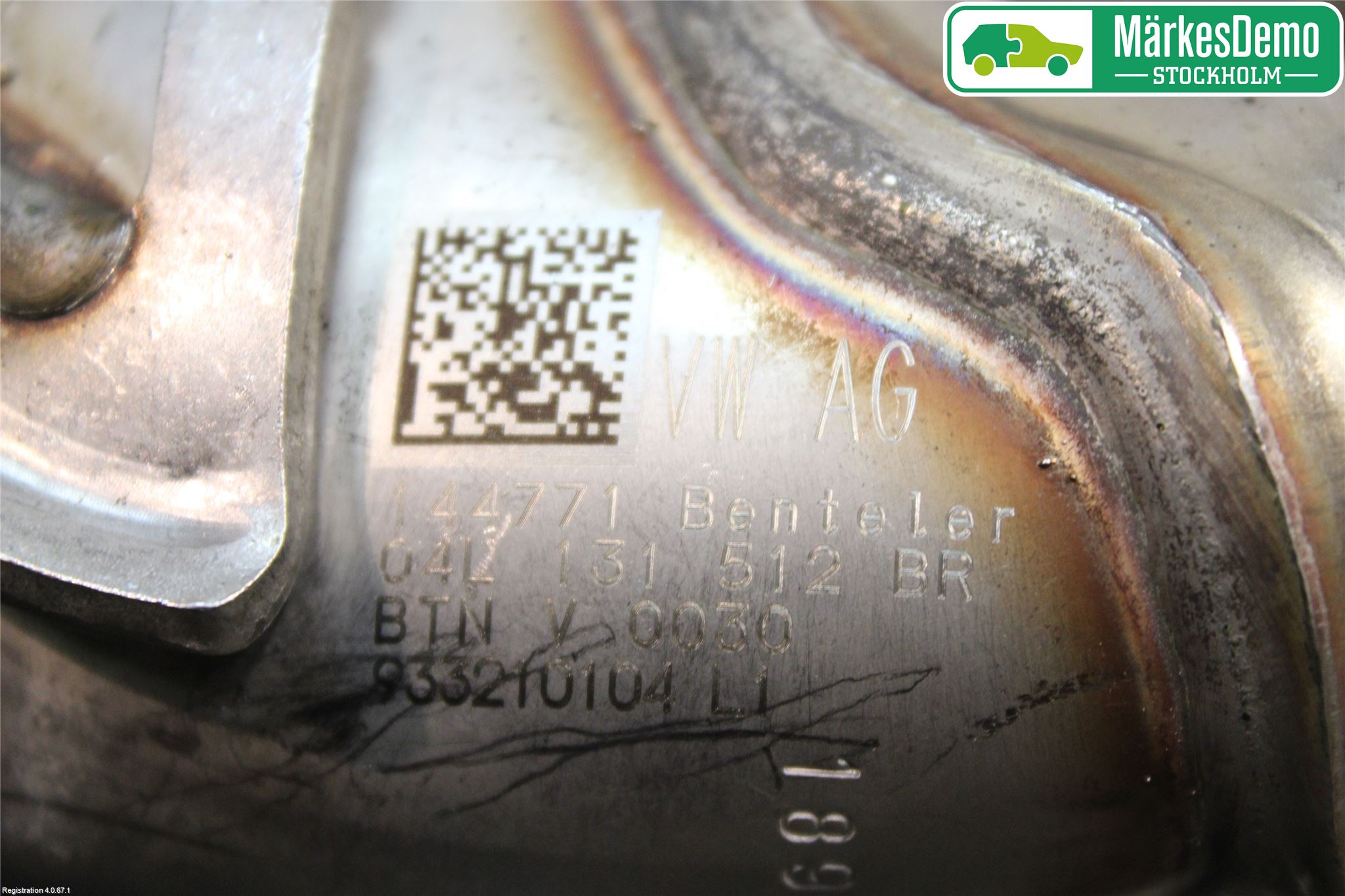 Skoda KODIAQ 17-24 Avgaskylare