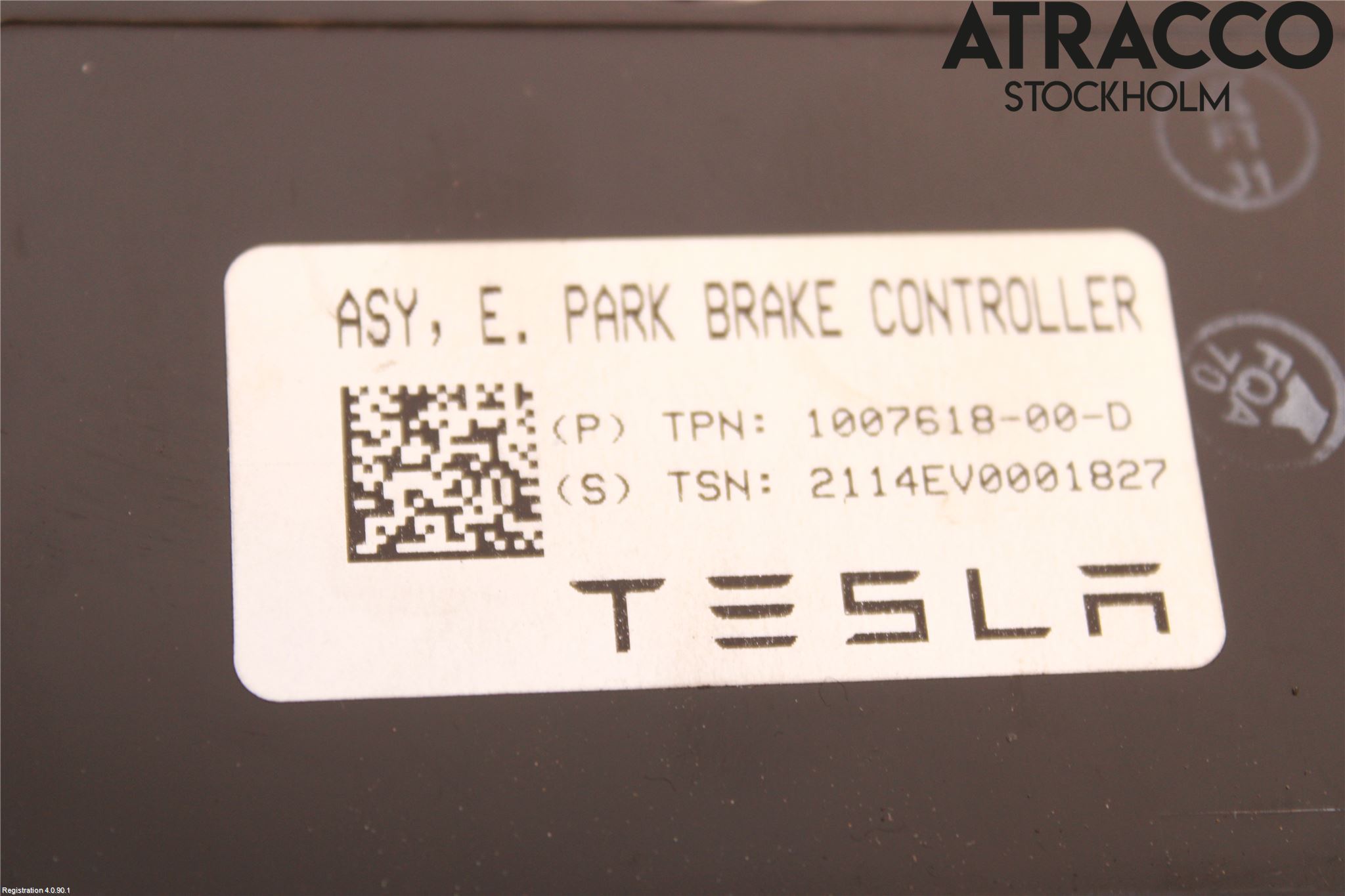 Tesla MODEL S 13- Styrenhet Parkbroms Epb