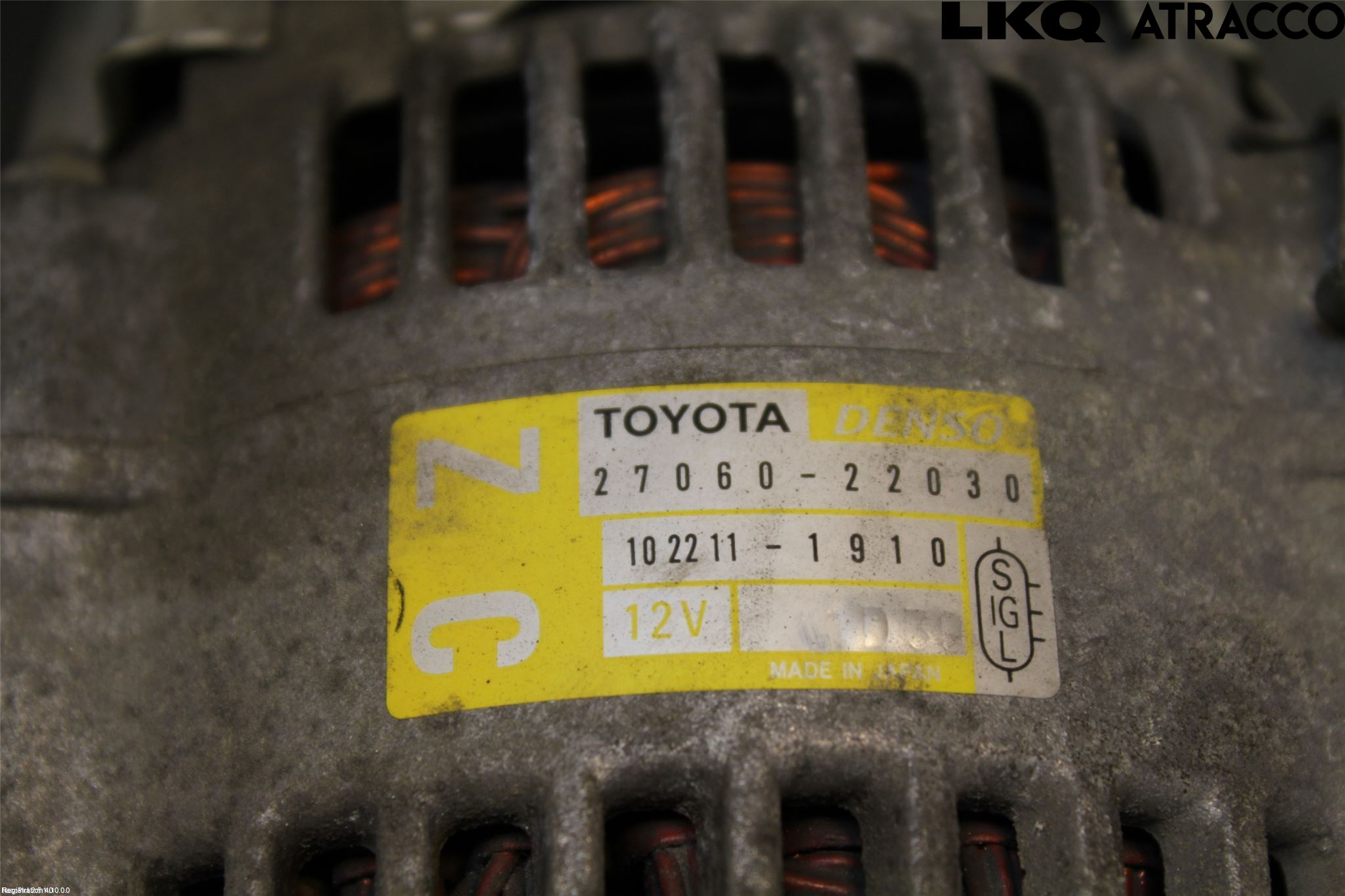 Toyota COROLLA 02-07 Generator