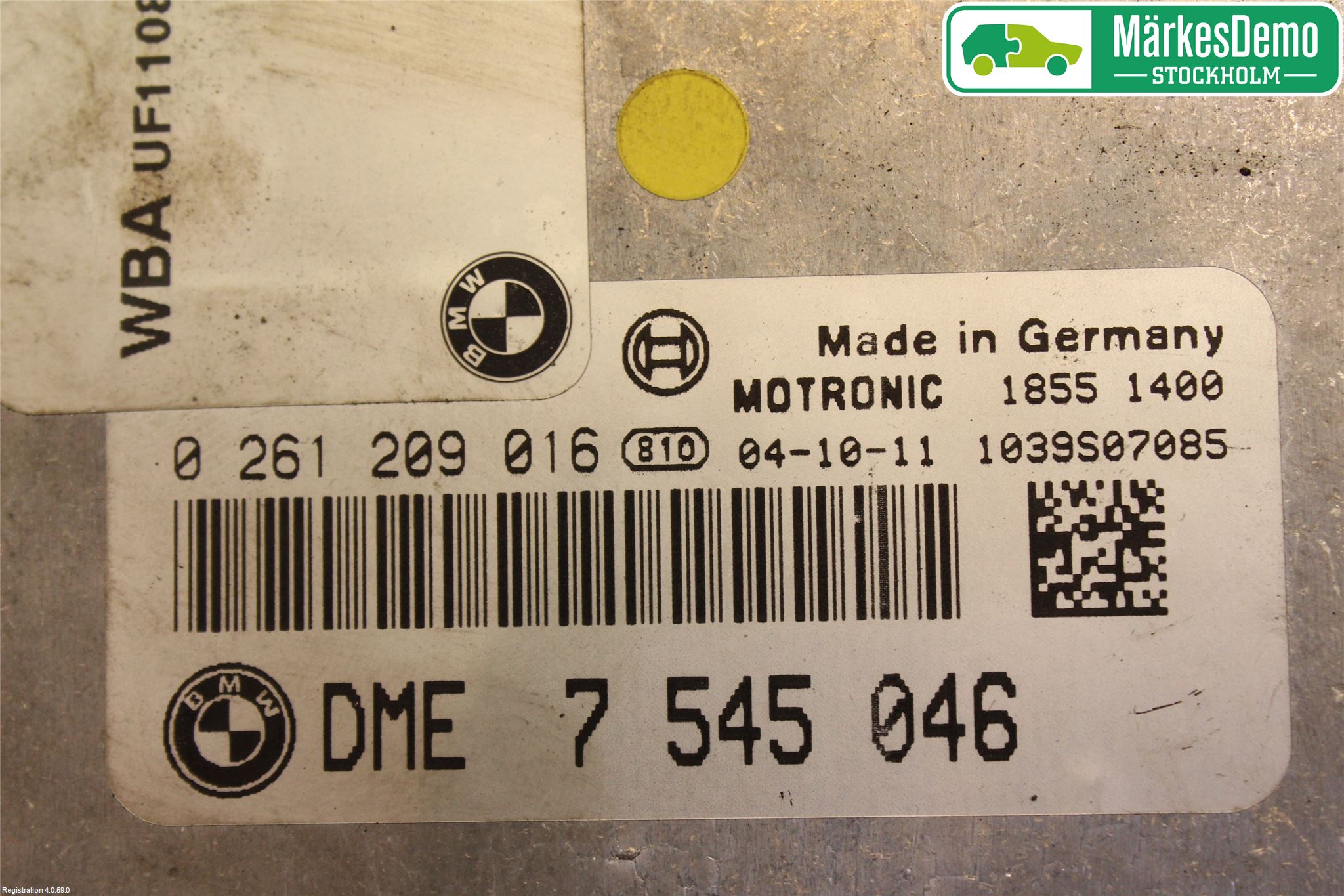 BMW 1 E87/81 5D/3D 03-11 Styrenhet Insprut Bensin