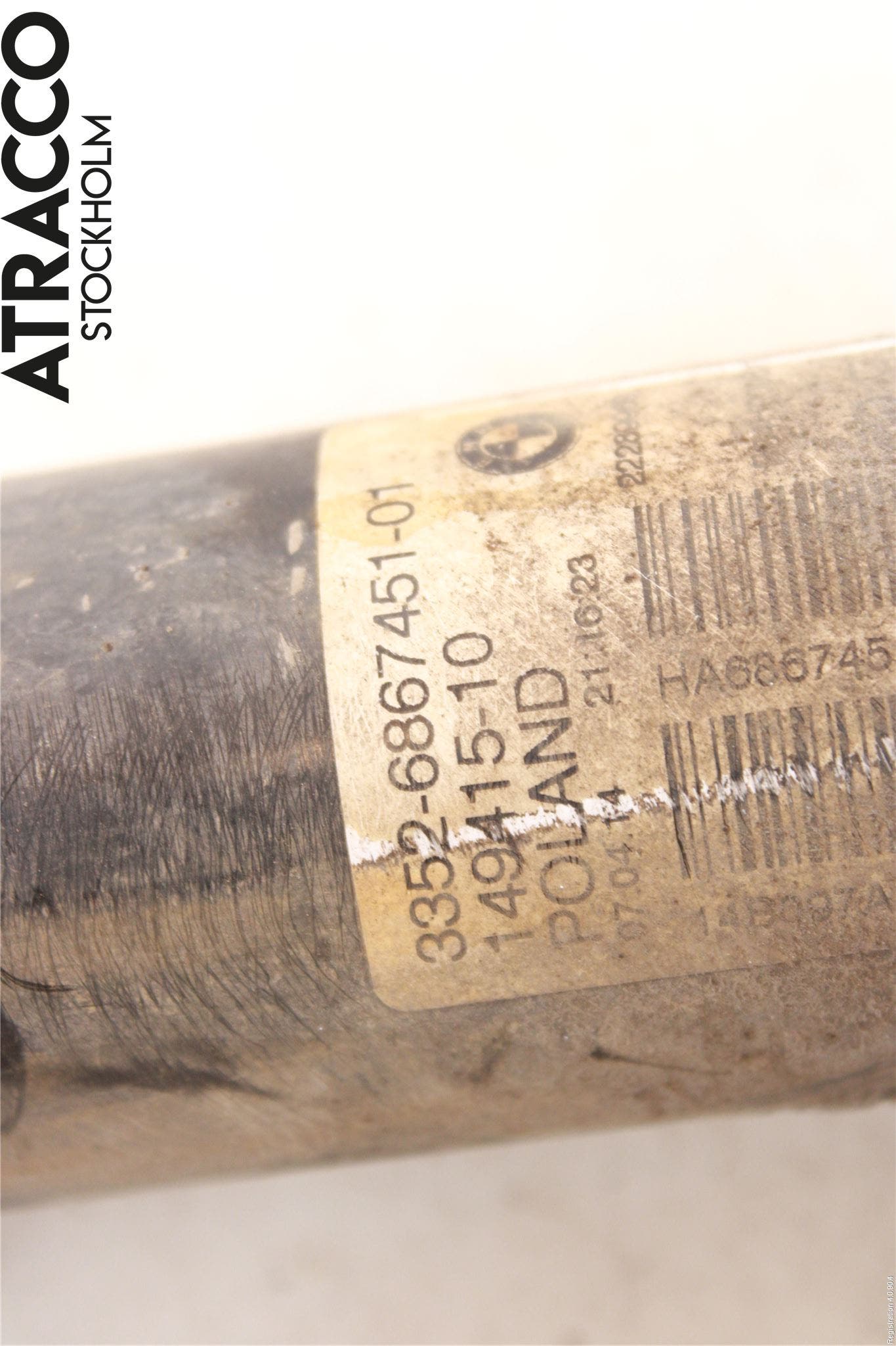 BMW 3 GT F34 13-19 Stötdämpare Bak