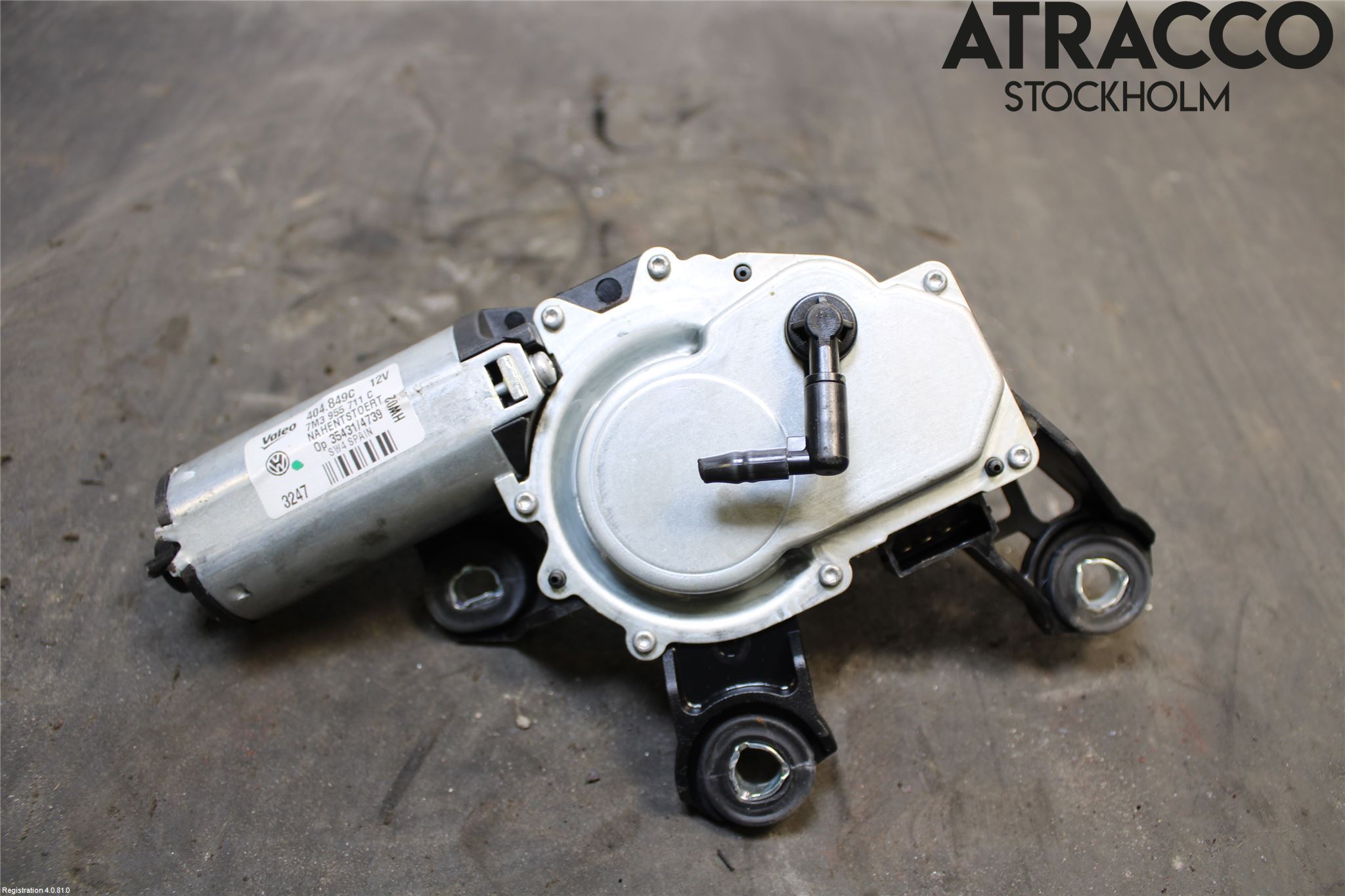 Volkswagen VW SHARAN      01-10 Torkarmotor Baklucka