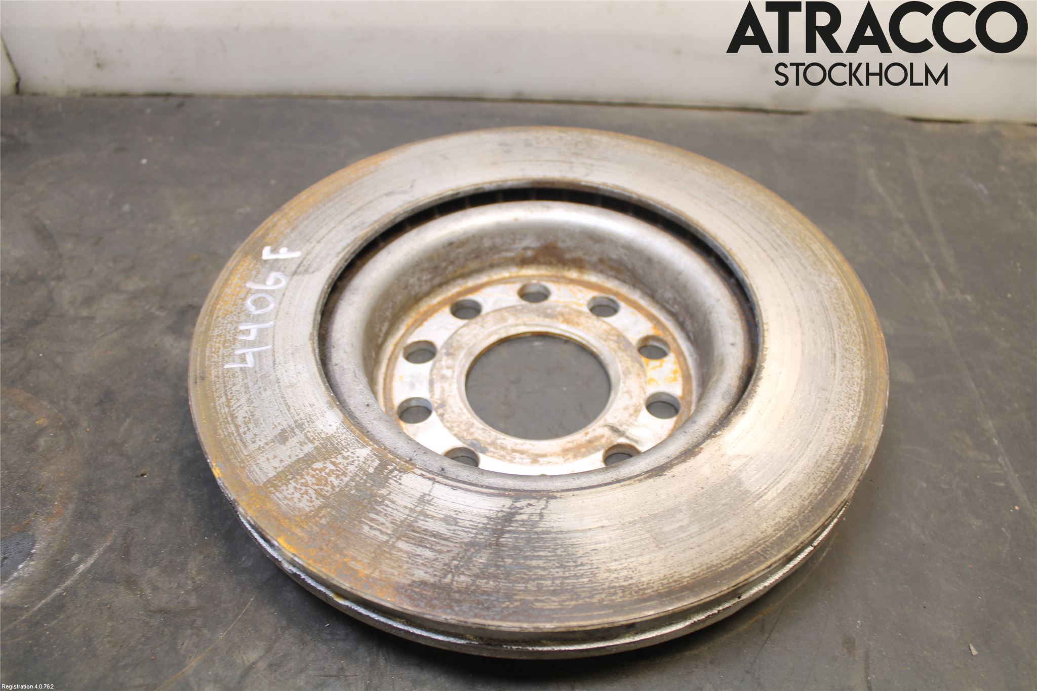 Volkswagen VW GOLF VI 09-13 Bromsskiva Fram