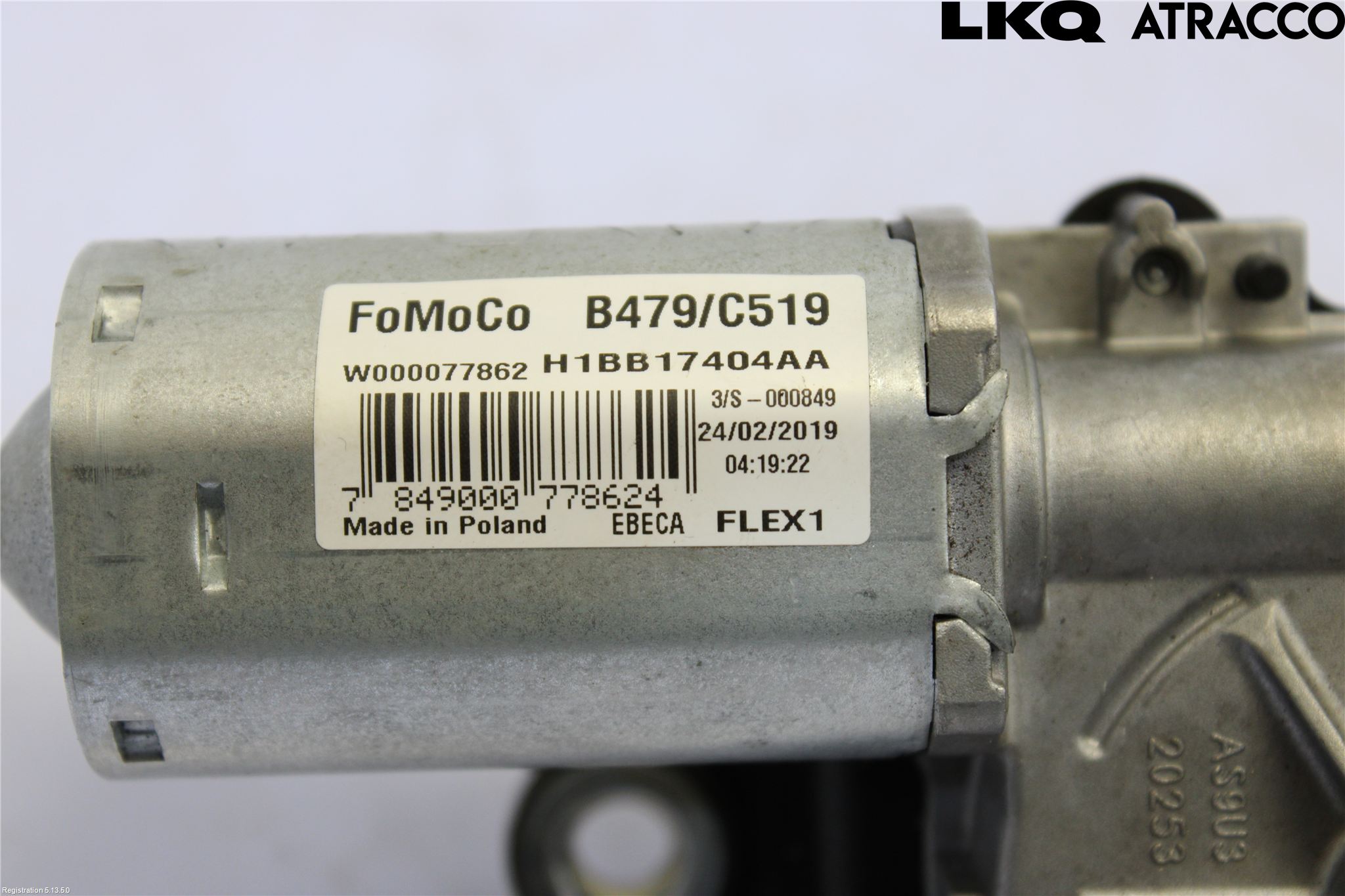 Ford FOCUS 19- Torkarmotor Baklucka