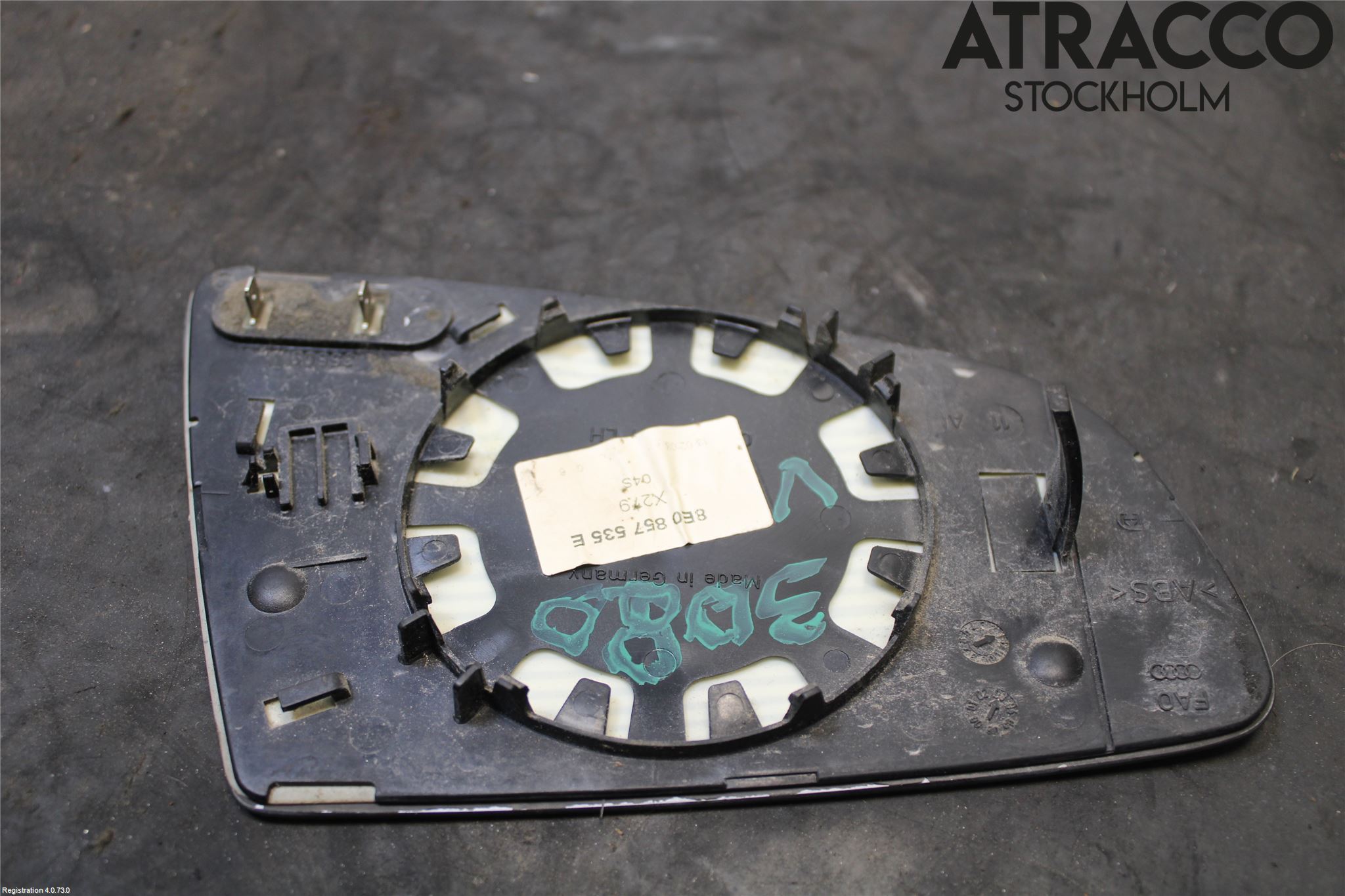 Audi A3/S3     04-05 Spegelglas Vä