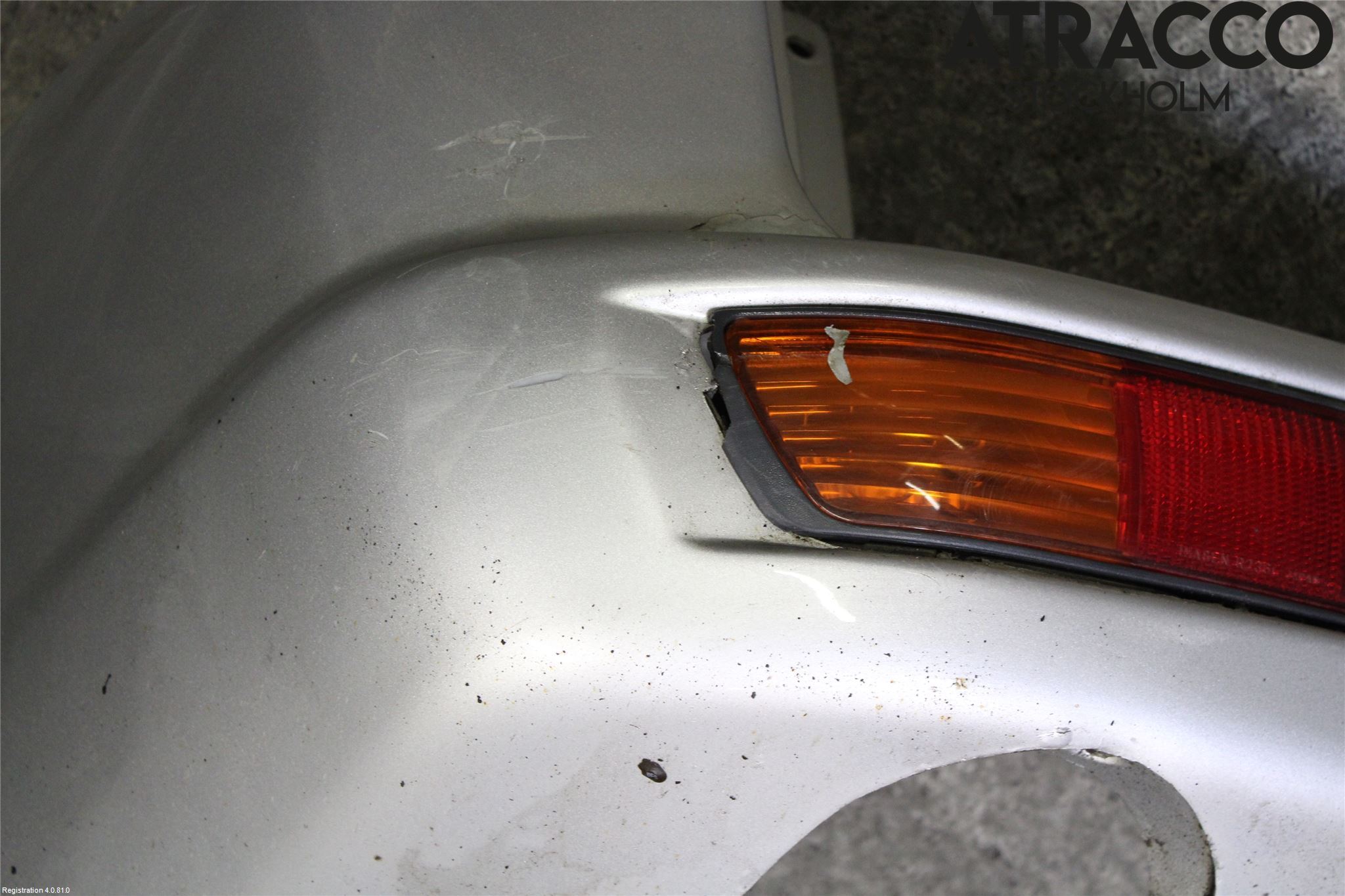 Mitsubishi PAJERO  99-06 Stötfångardel Bak Vä