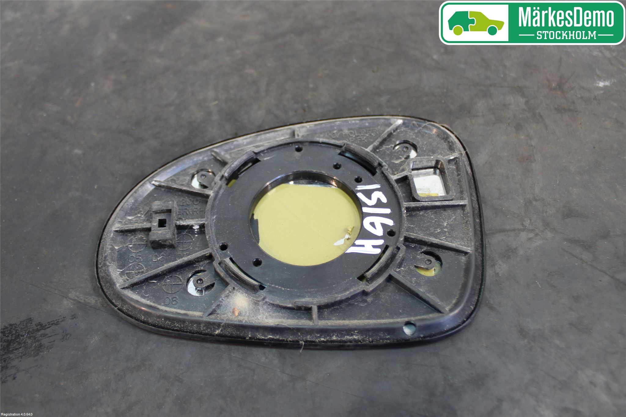 Chevrolet MATIZ Spegelglas Hö