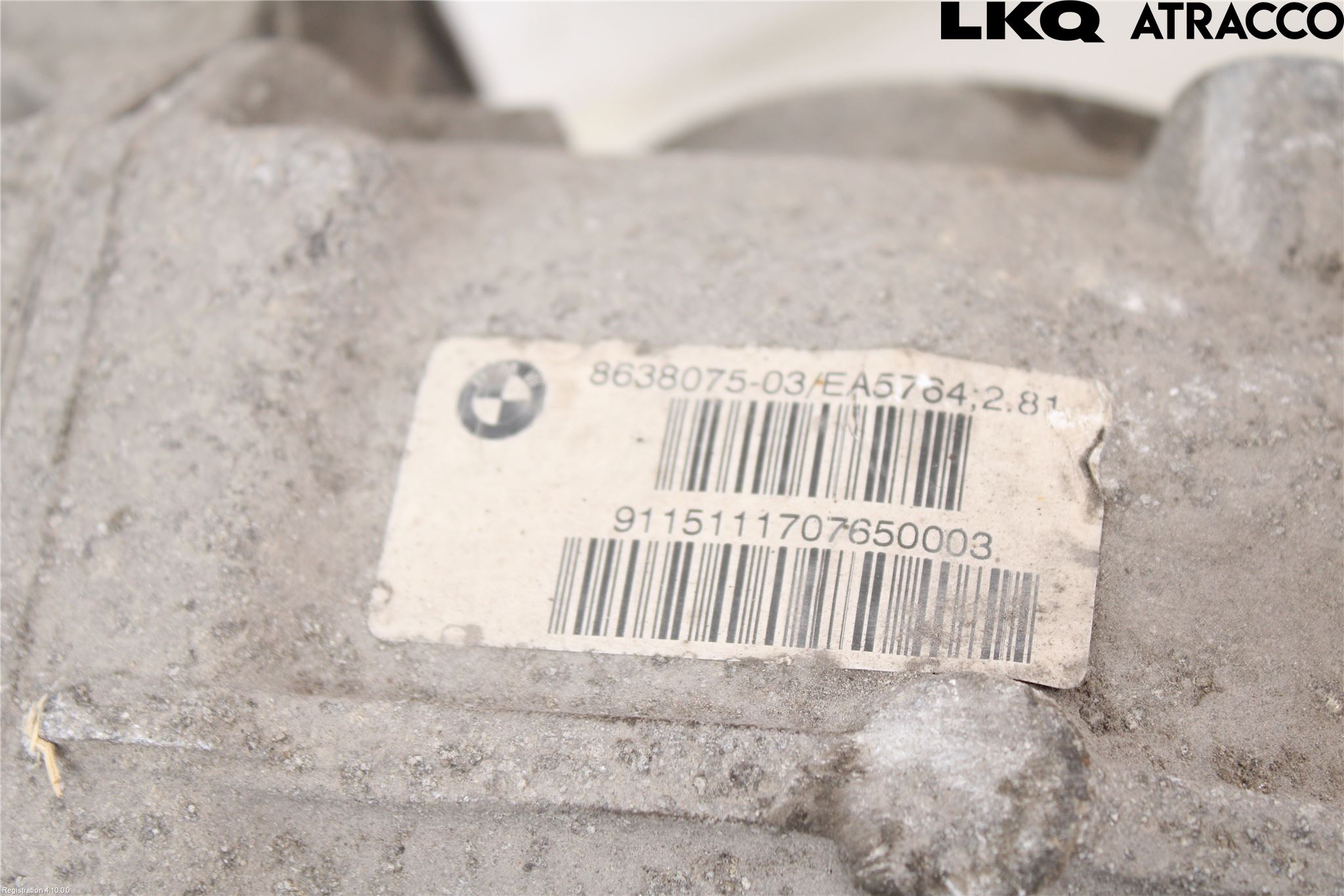 BMW 7 G11/G12 15-22 Bakväxel-Diff