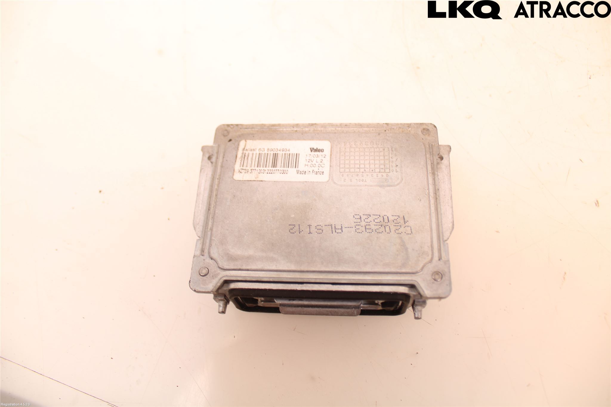 Peugeot 5008 10-16 Styrenhet Strålkastare