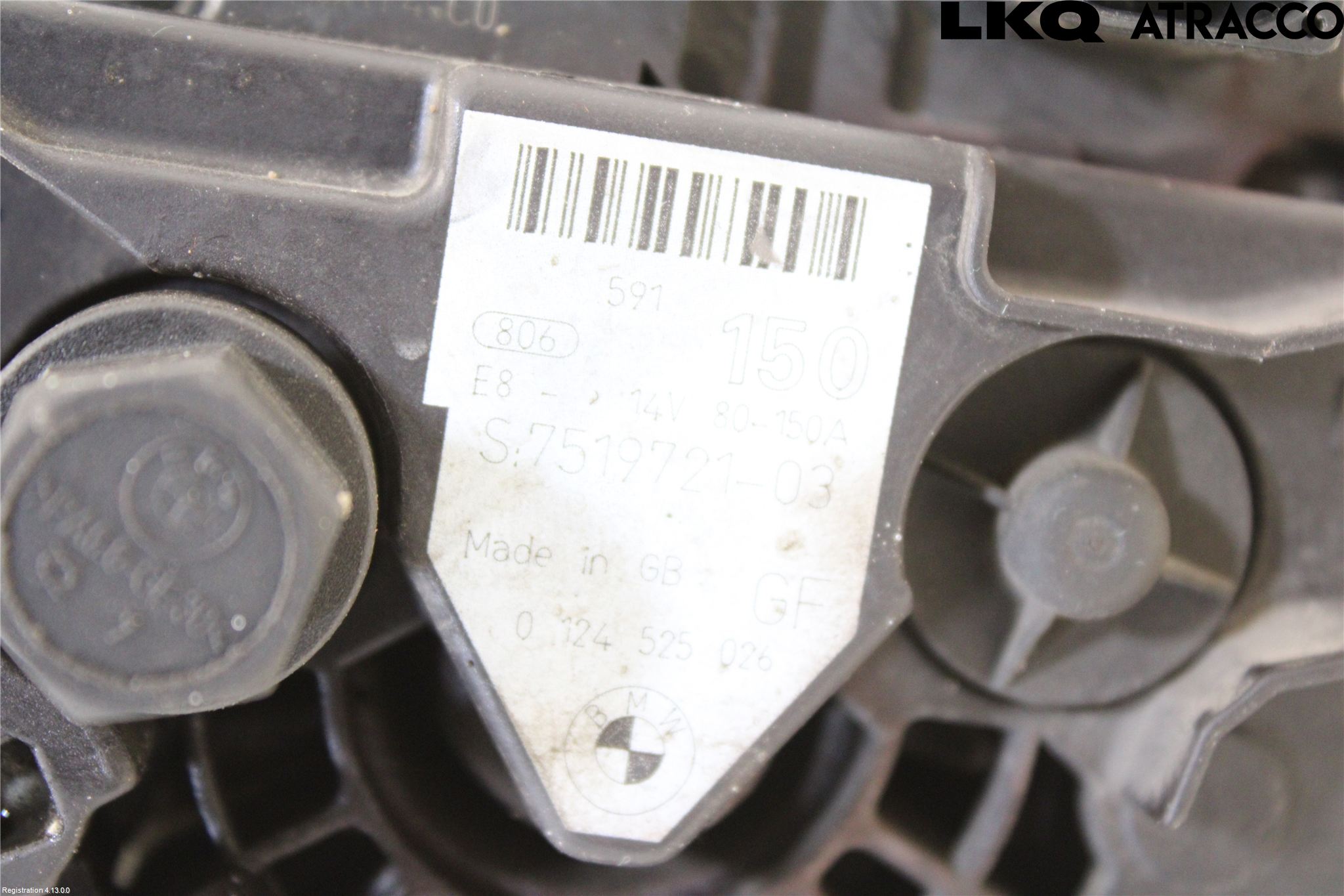 BMW X3 E83     03-10 Generator