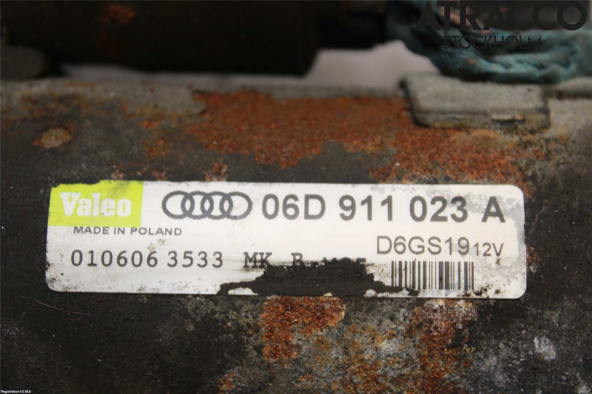 Audi A4/S4 05-07 Startmotor