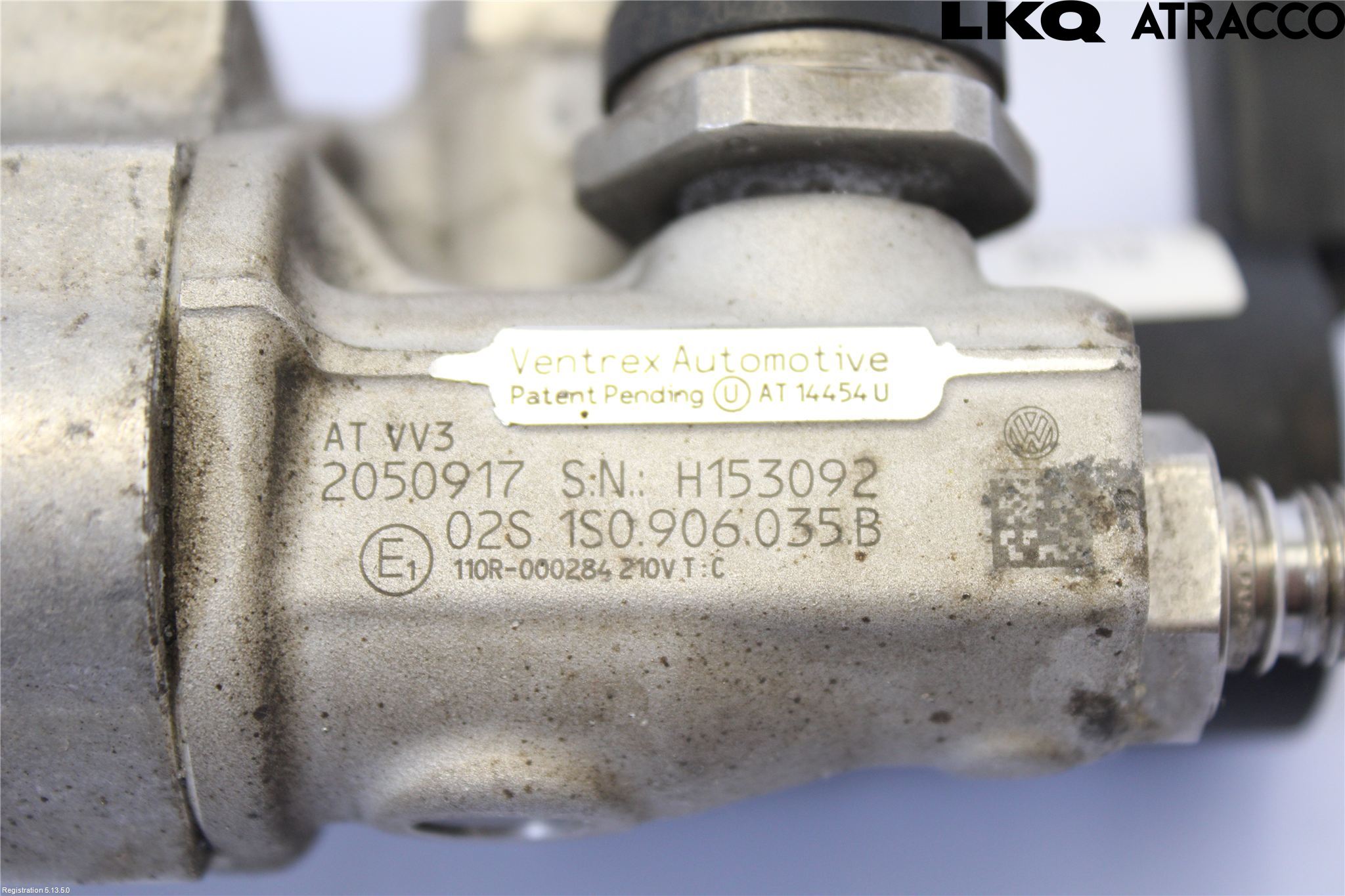 Volkswagen VW GOLF / E-GOLF VII 13-20 Bränsle Gasregulator