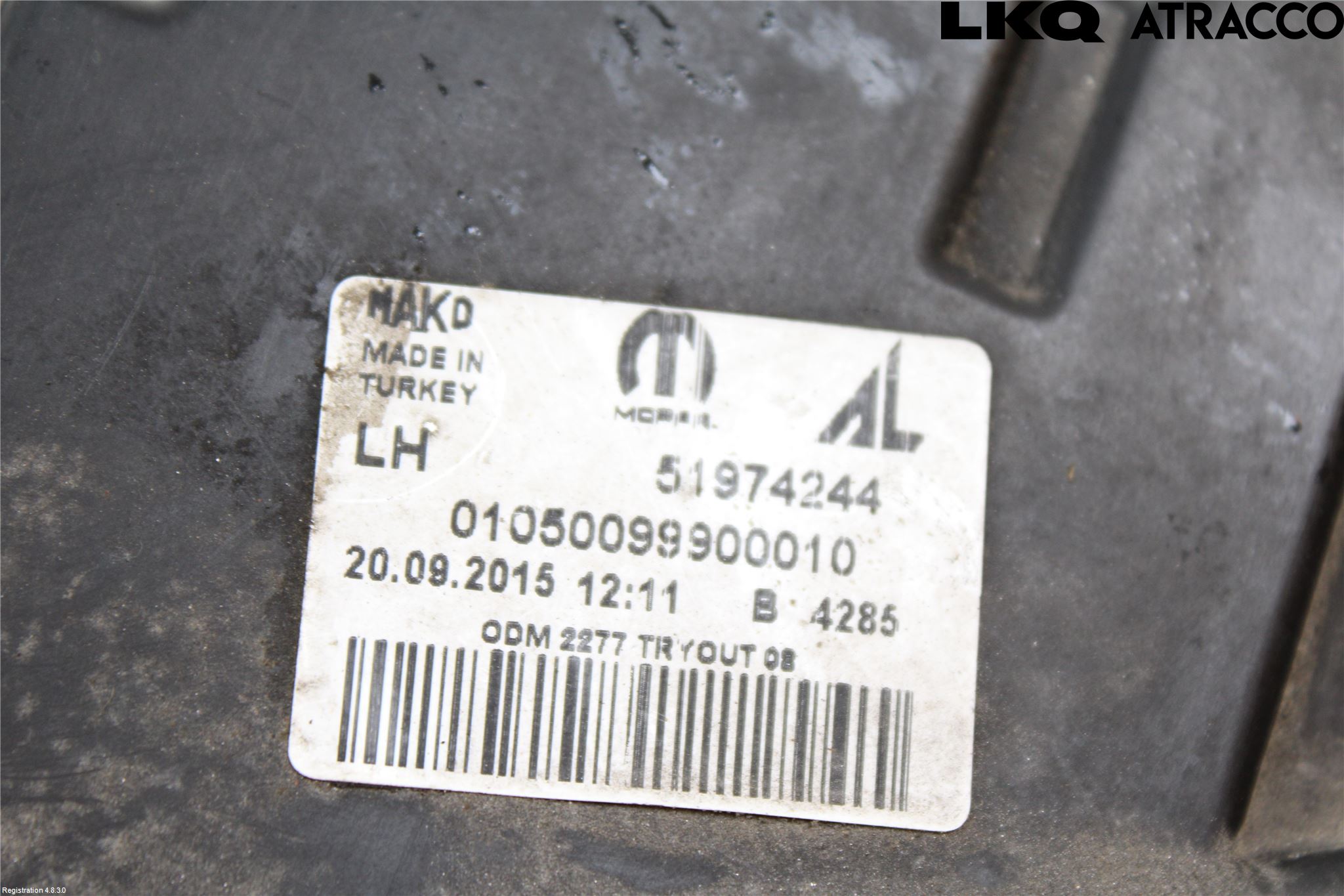 Fiat DOBLO CARGO Strålkastare Vänster