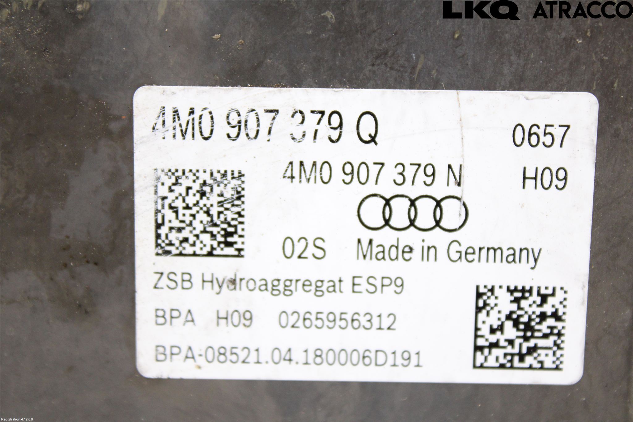 Audi Q7/SQ7 Abs Hydraulaggregat
