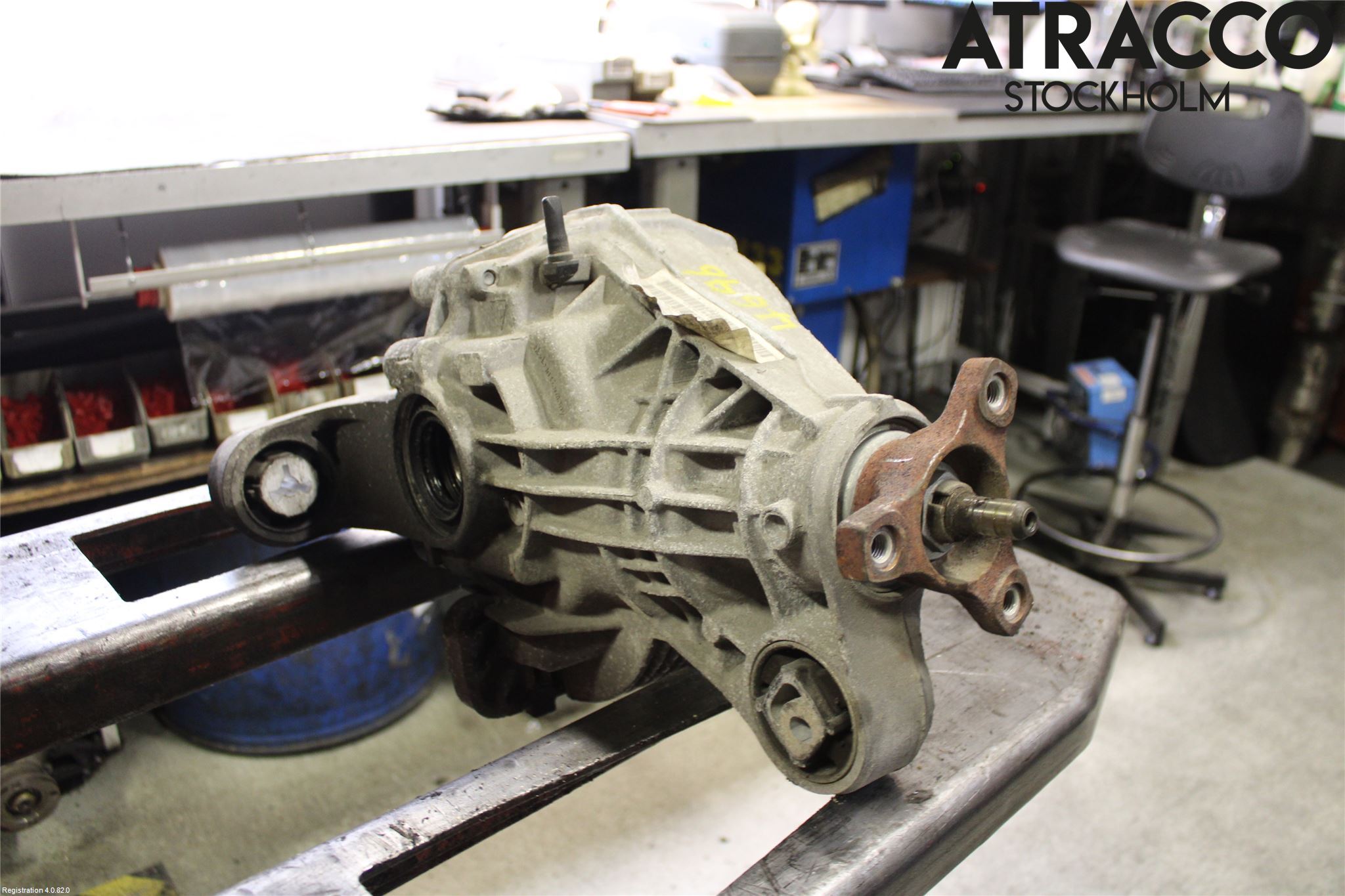 Porsche PANAMERA 09- Bakväxel-Diff