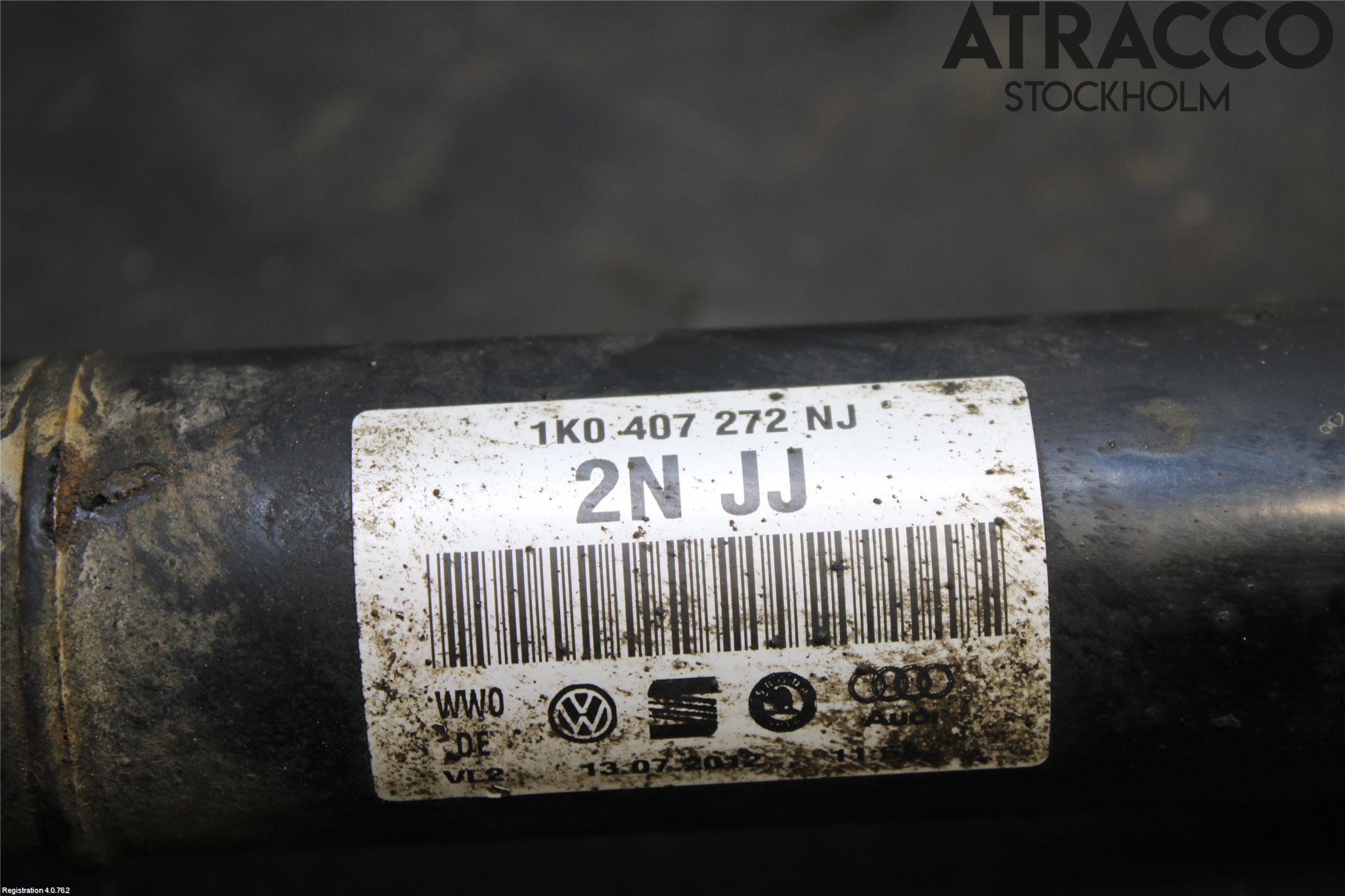 Skoda SUPERB 09-15 Drivaxel Fram Höger