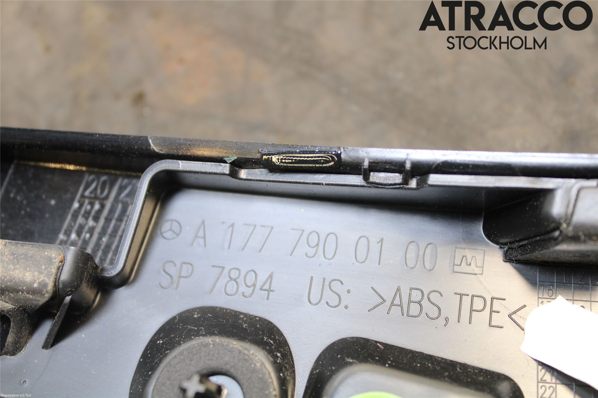 Mercedes-Benz MB A-KLASS (W177) 18- Spoiler Baklucka