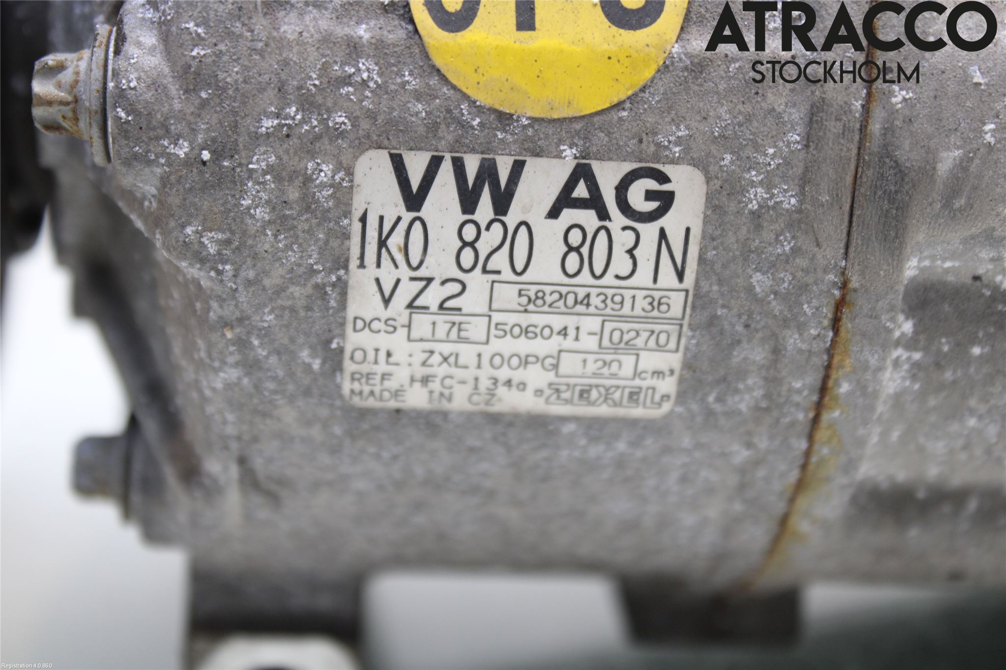 Volkswagen VW CADDY      04-10 Ac Kompressor