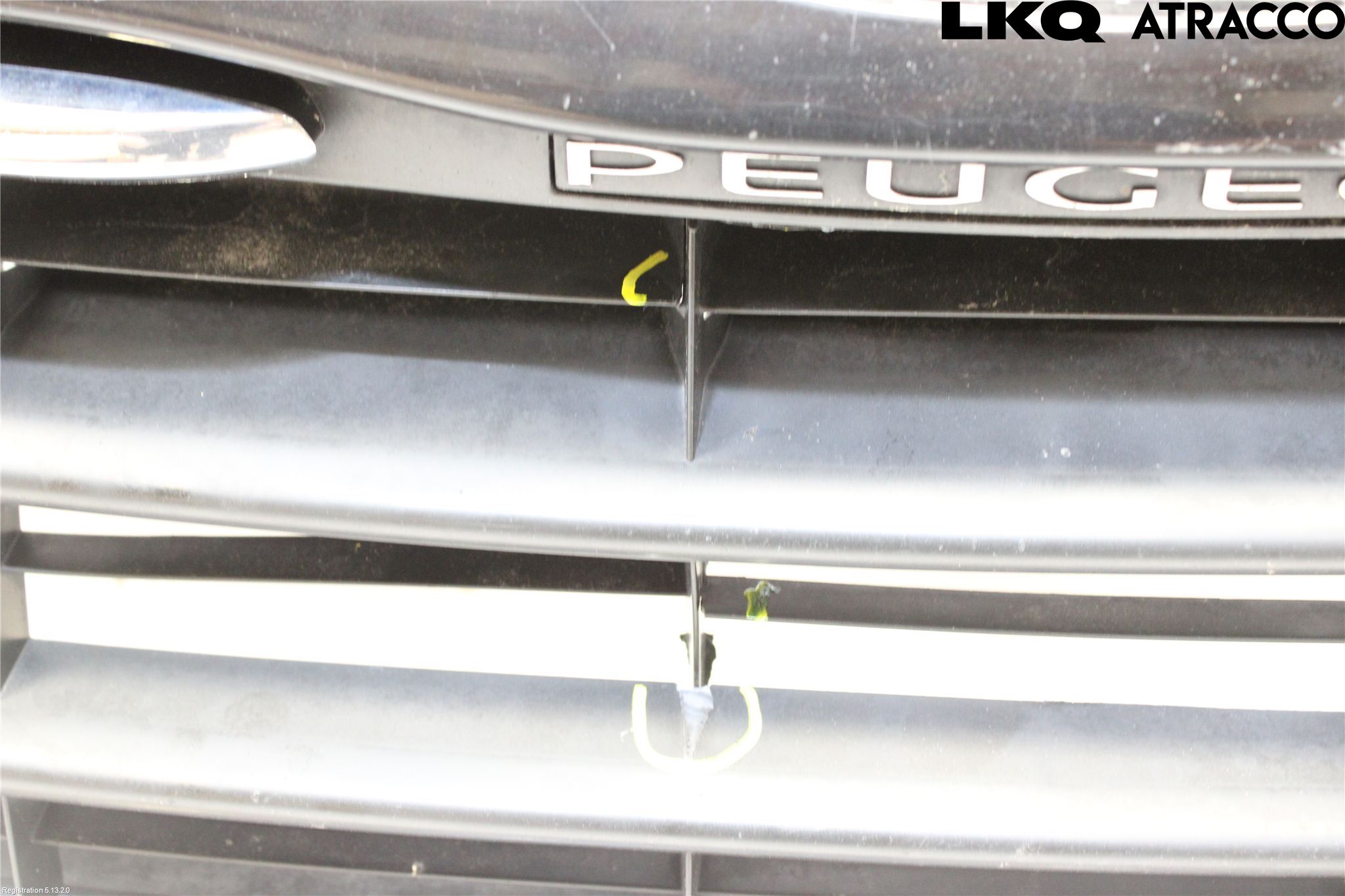 Peugeot EXPERT 07-14 Grill Komp