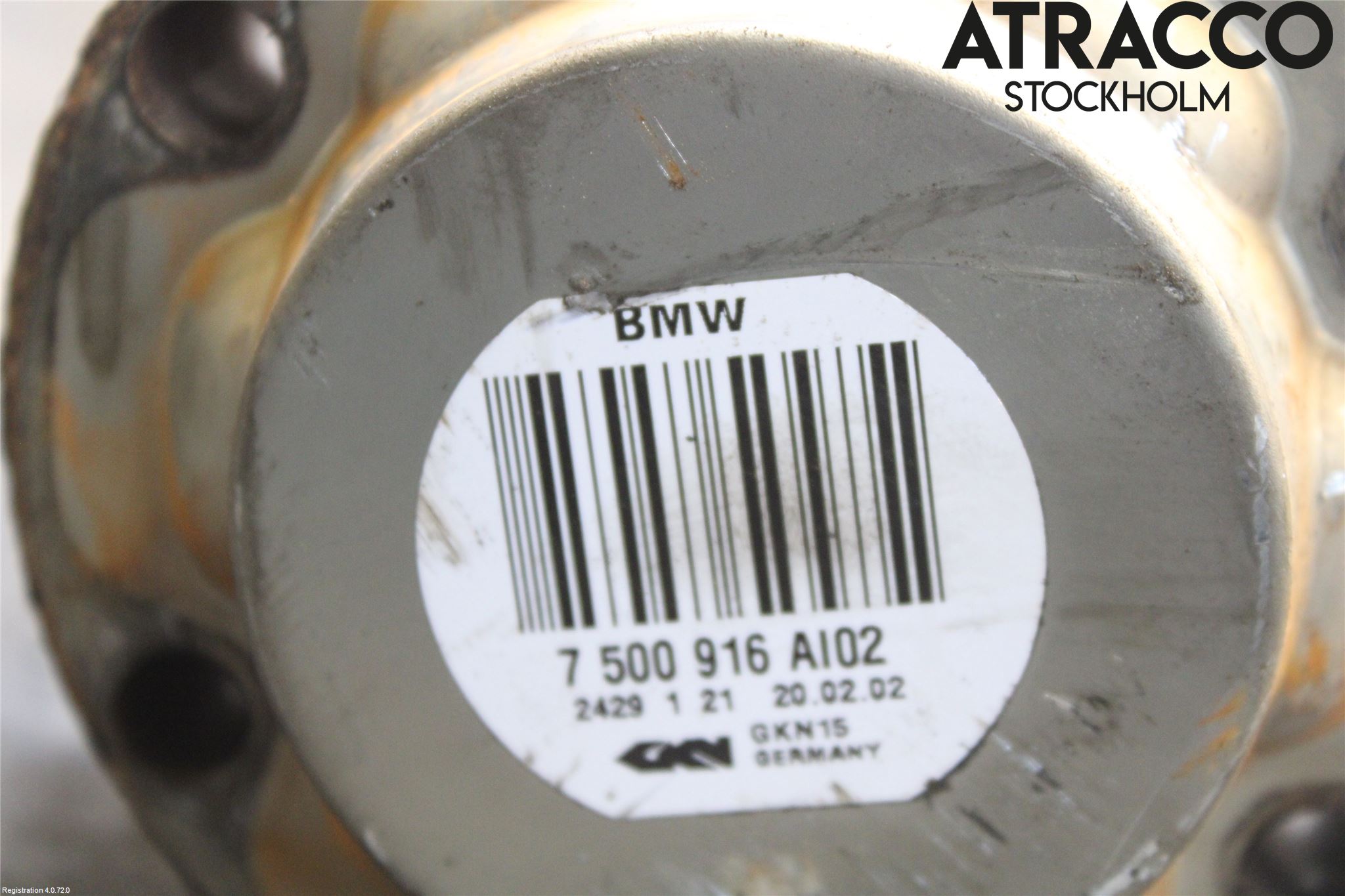 BMW X5 E53     99-06 Drivaxel Bak Höger