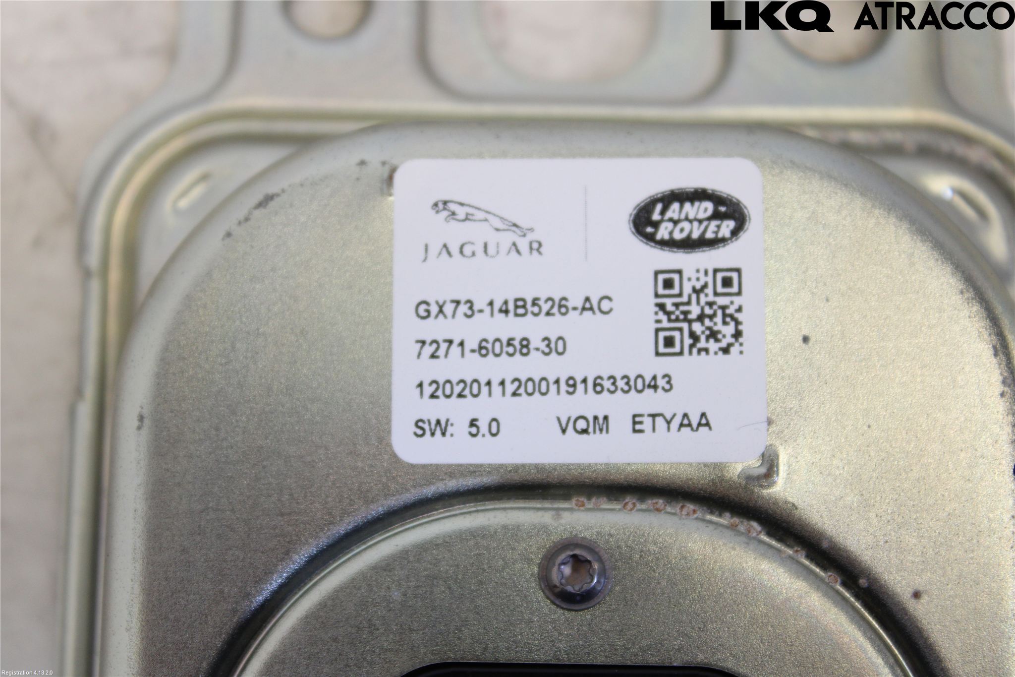 Landrover RANGE ROVER VELAR (L560) 17- Styrenhet Start/Stopp