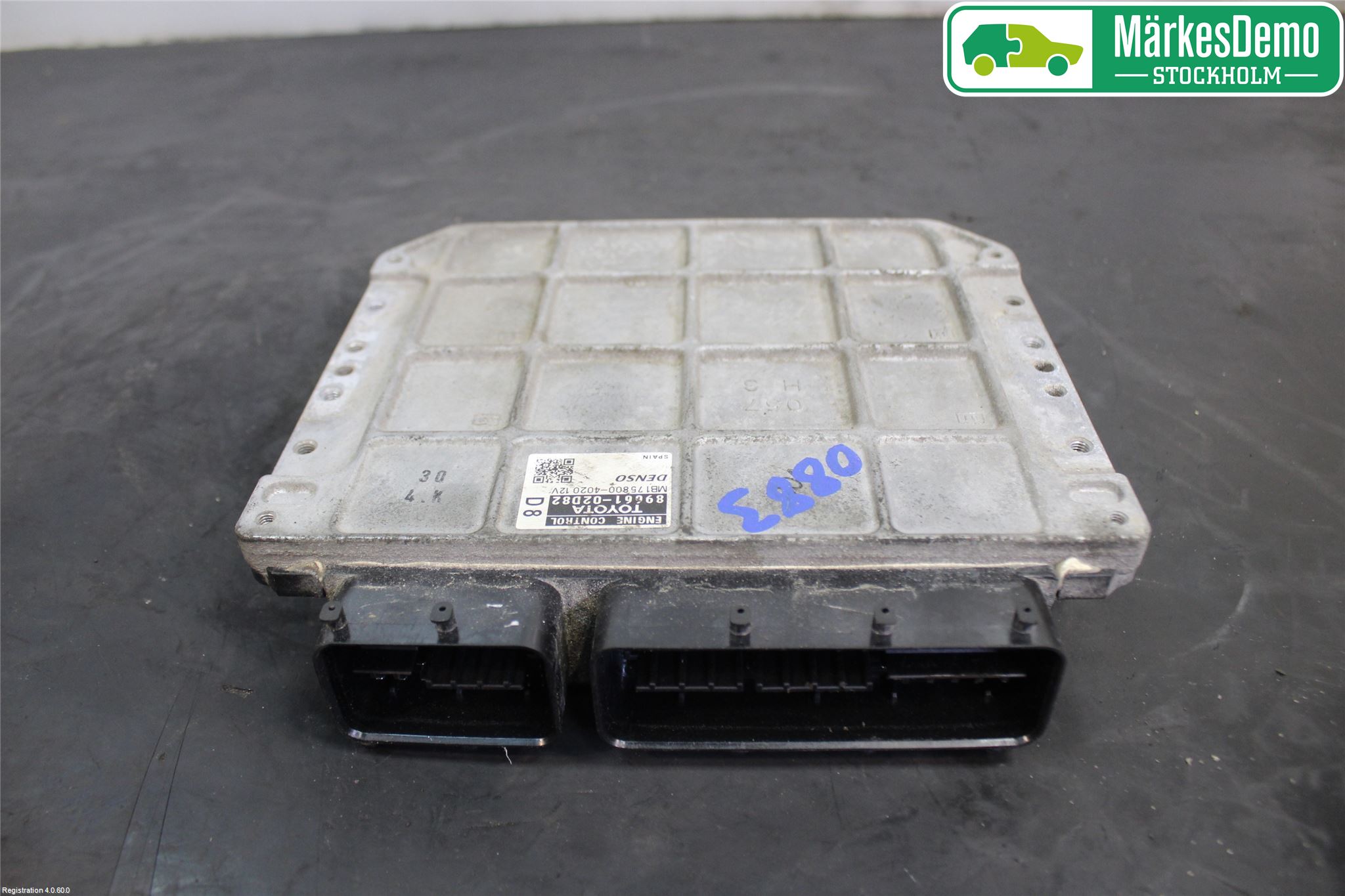Toyota AURIS 07-09 Styrenhet Insprut Bensin