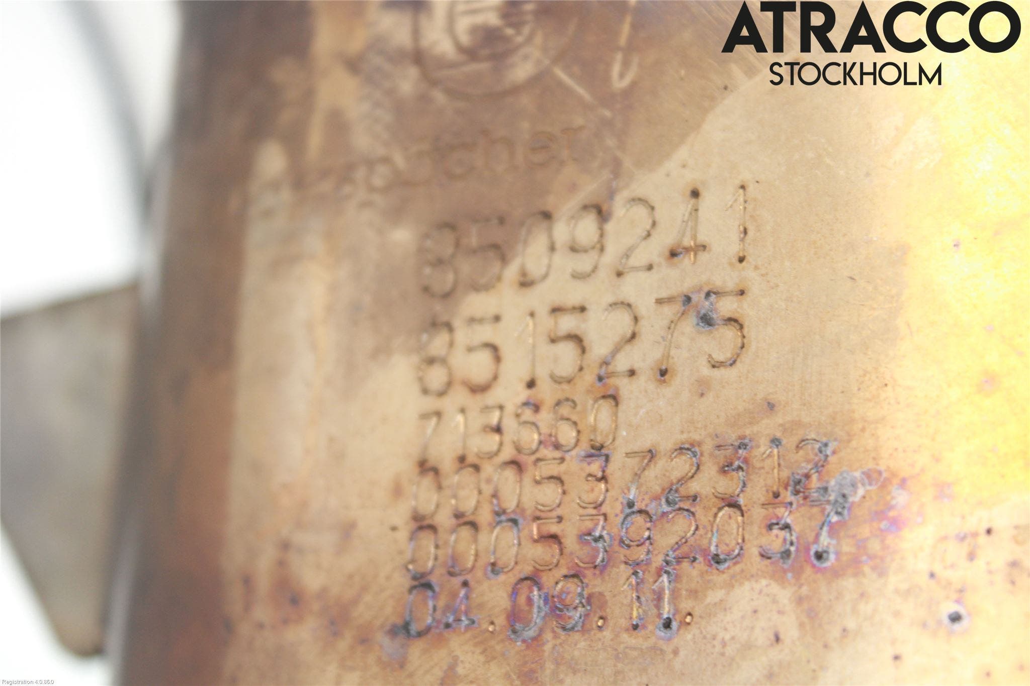 BMW 5 F10/F11/F18 09-17 Avgas Partikelfilter