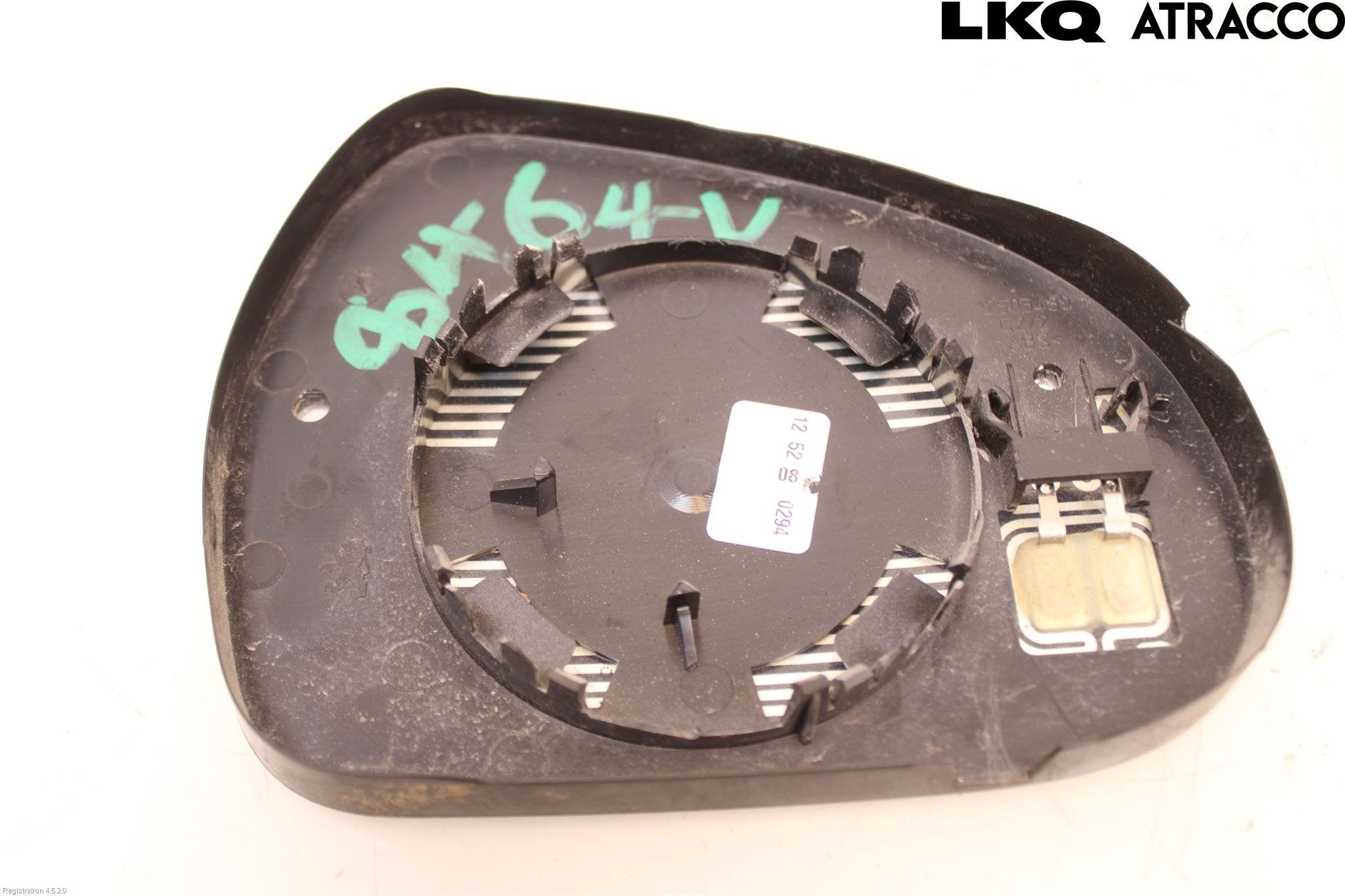 Peugeot 308 08-13 Spegelglas Vä