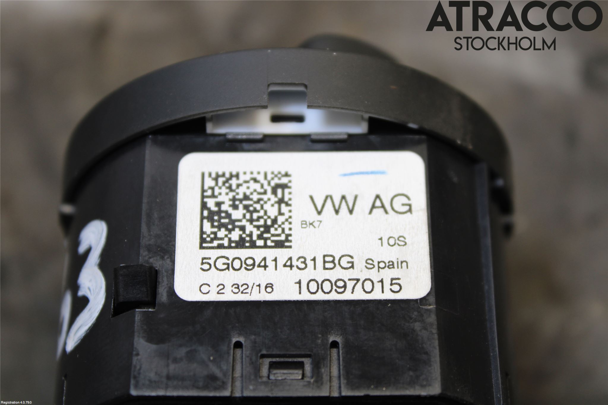 Volkswagen VW GOLF / E-GOLF VII 13-20 Strömställare Ljus