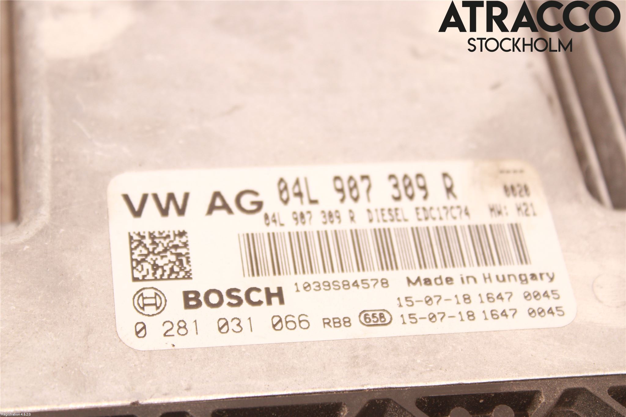 Audi A3/S3 8V 13-20 Styrenhet Inspump Diesel