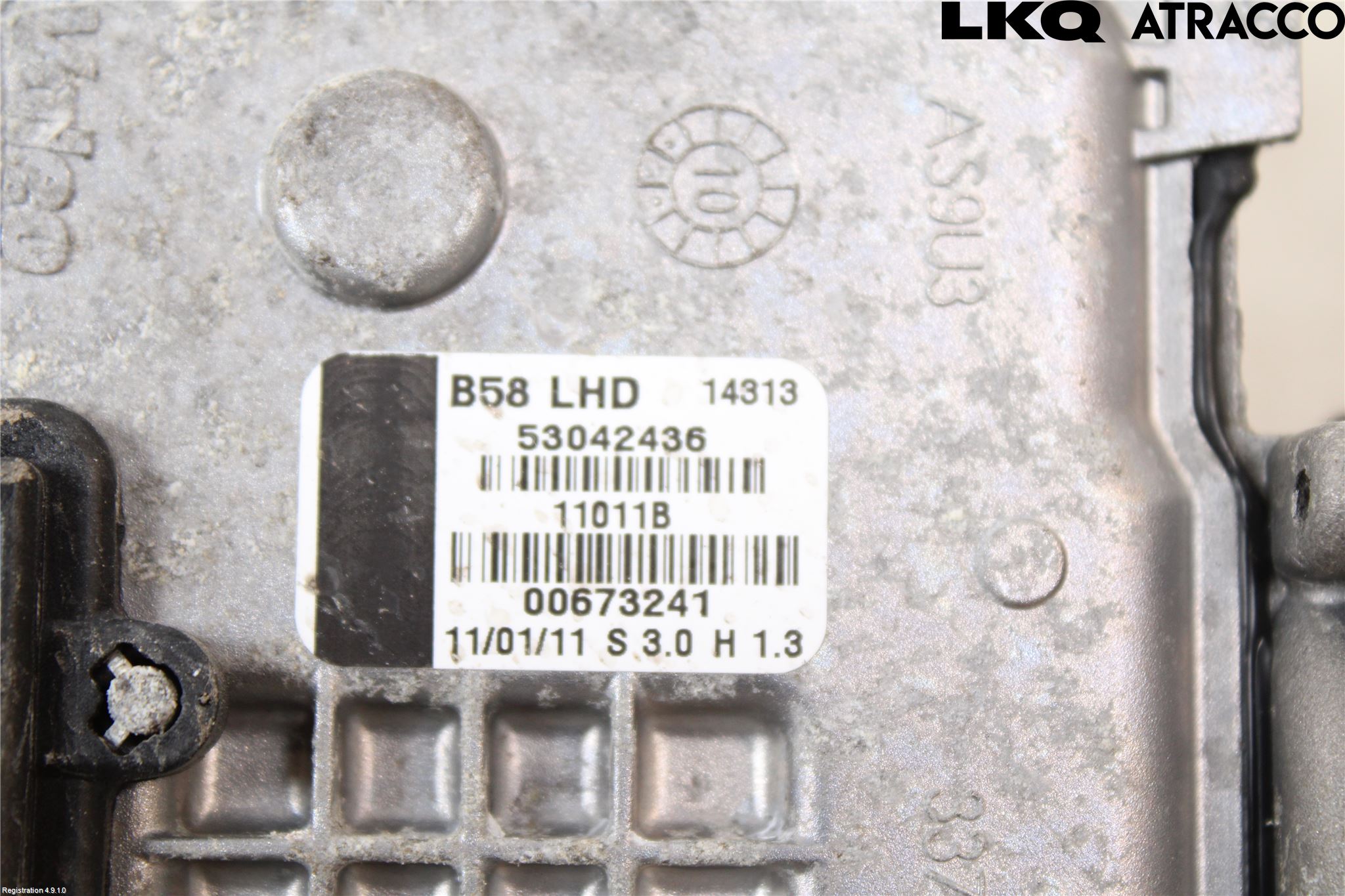 Citroen C4 GRAND PICASSO 07-13 Torkarmotor Vindruta