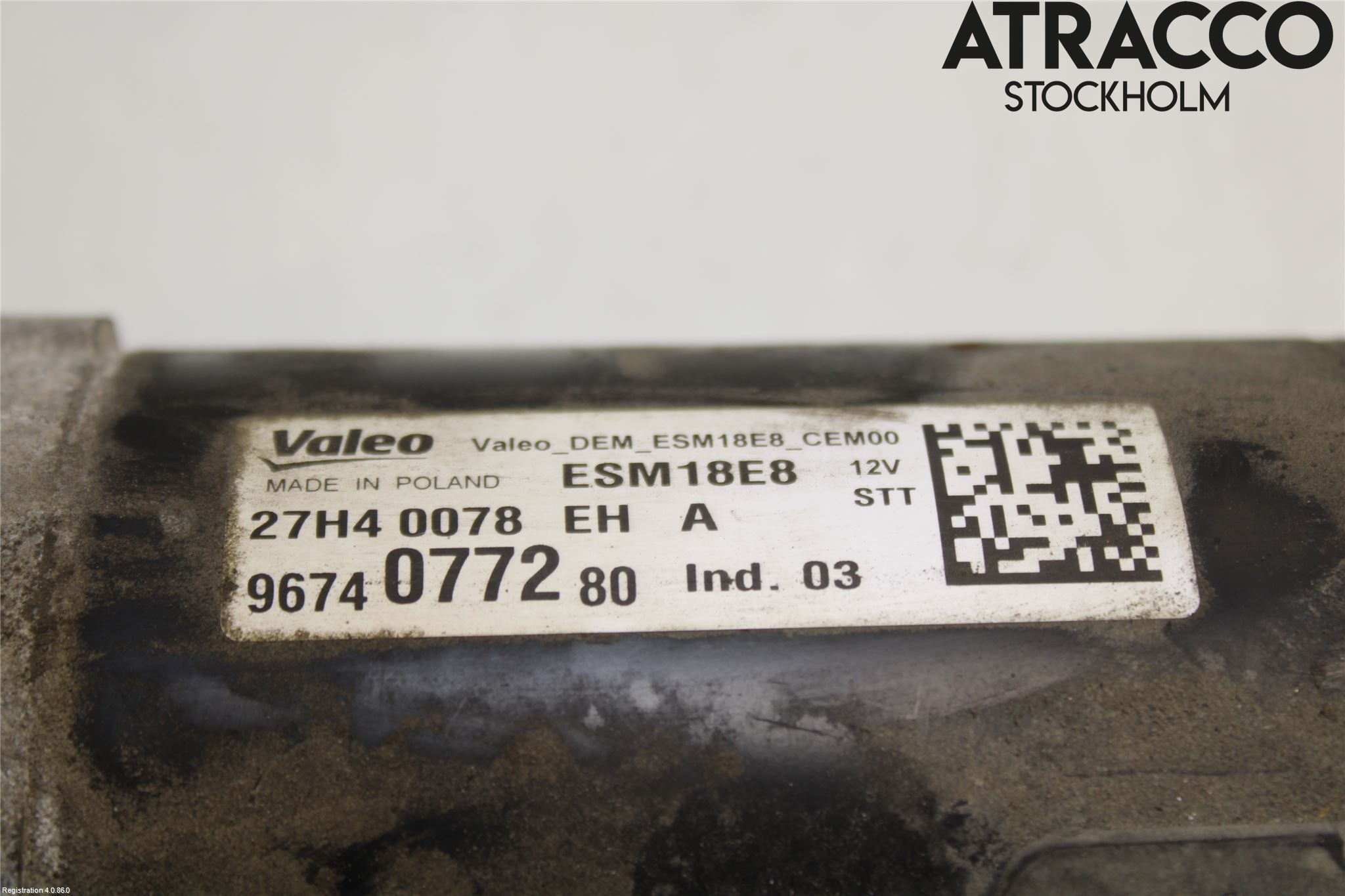 Peugeot 308 14-21 Startmotor