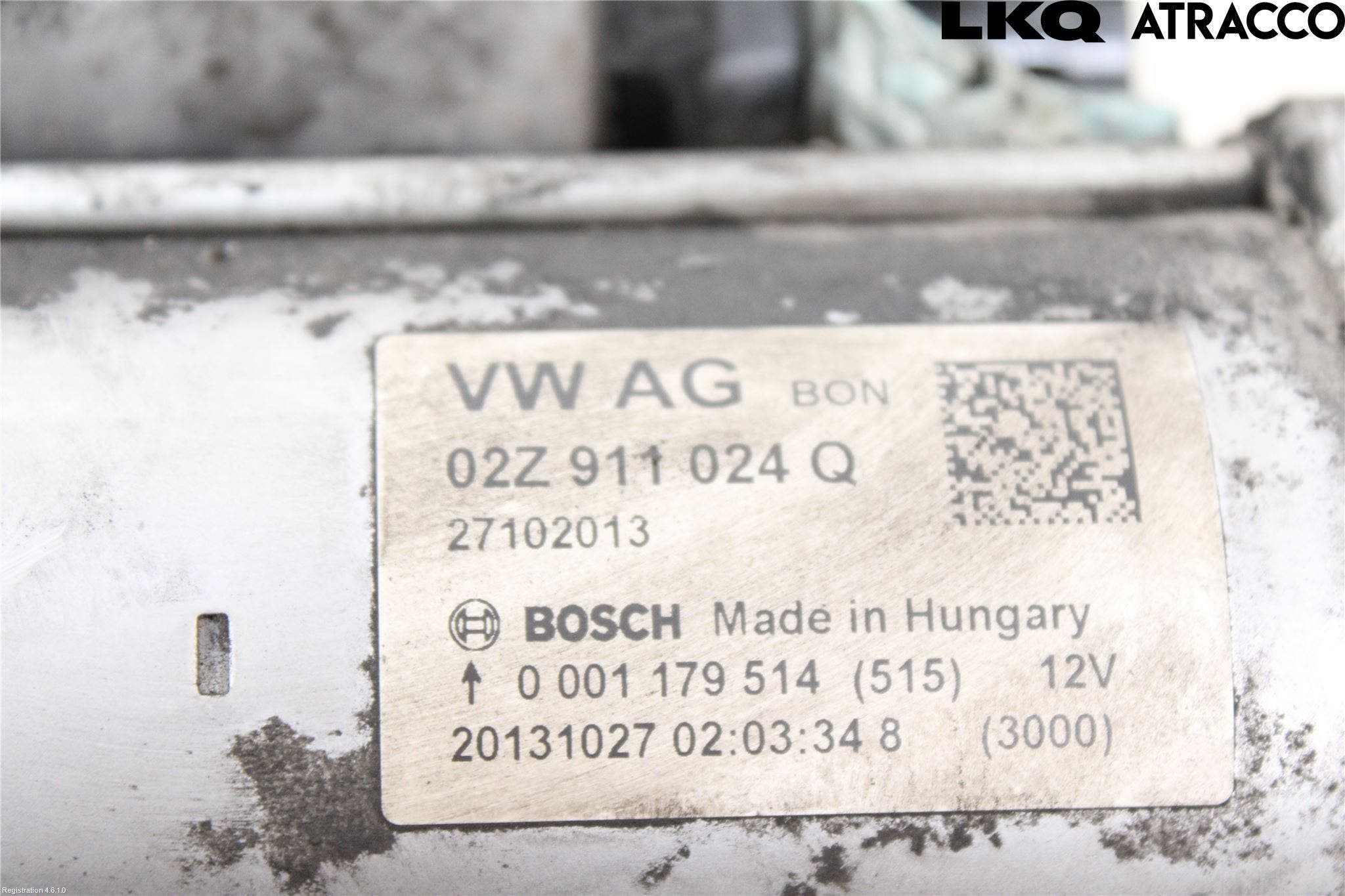 Volkswagen VW GOLF / E-GOLF VII 13-20 Startmotor