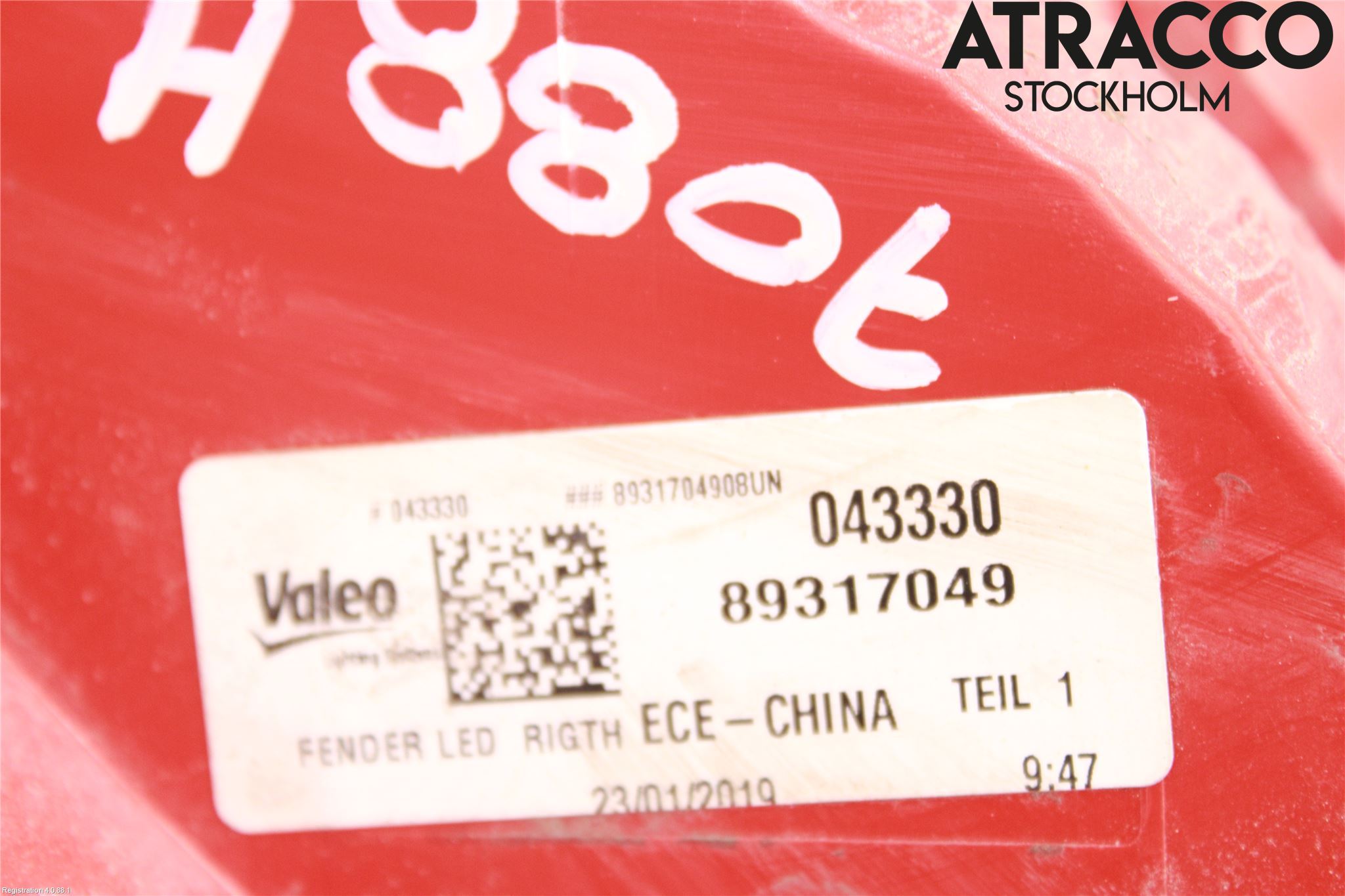 Audi A6/S6     05-11 Bakljus Höger