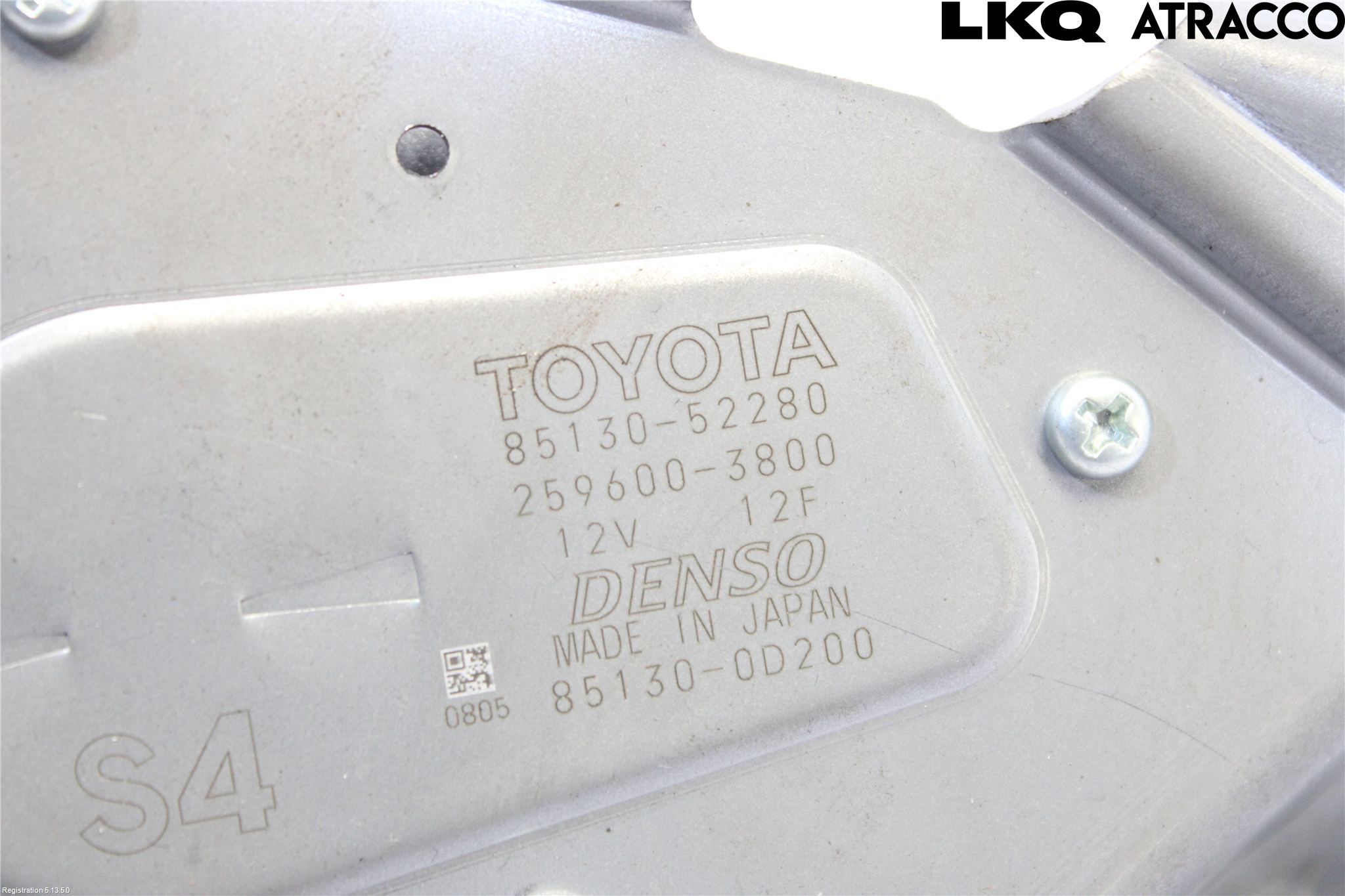 Toyota YARIS CROSS XP21 21- Torkarmotor Baklucka