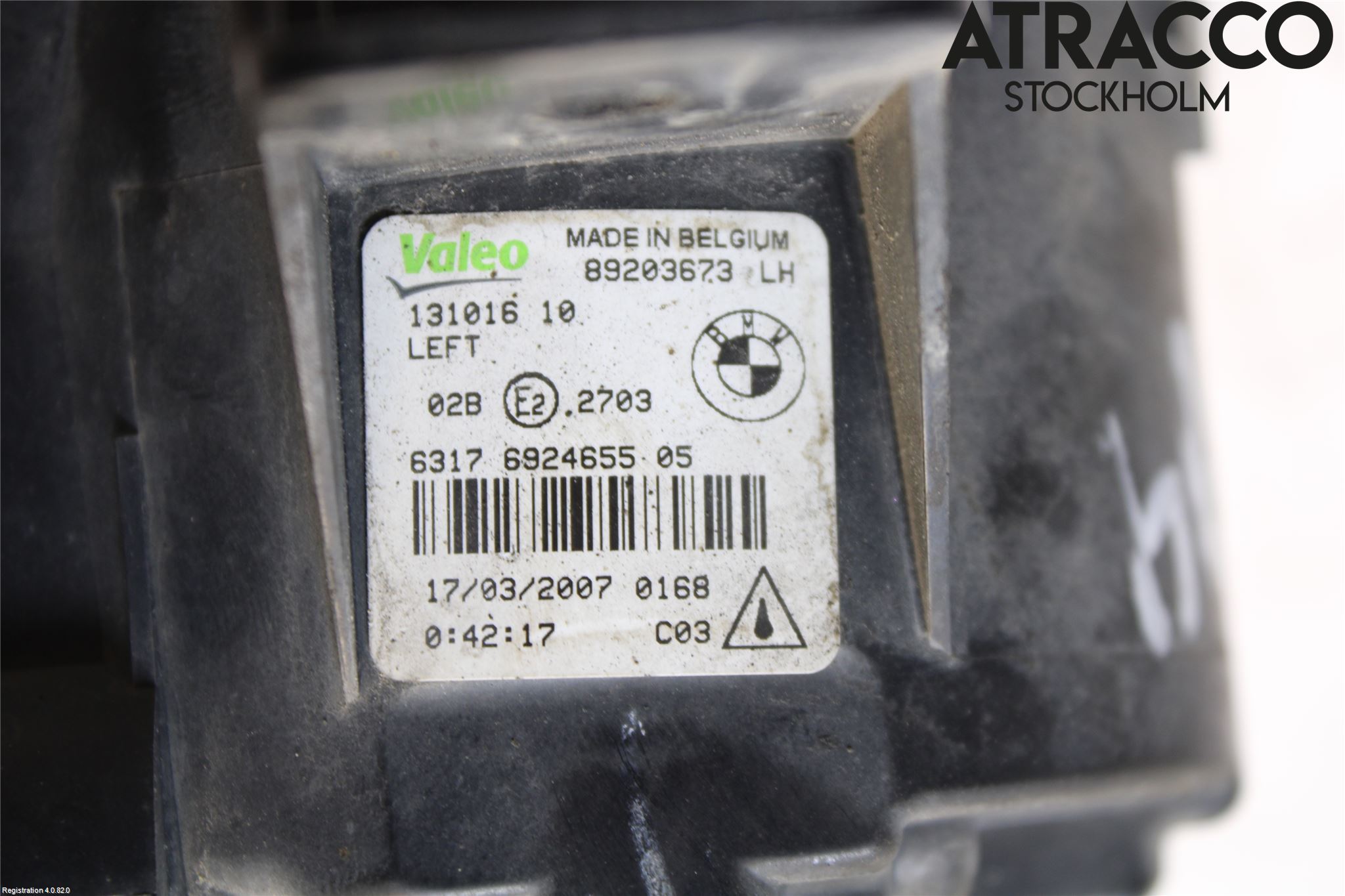 BMW X3 E83     03-10 Dimljus-Varselljus Fram