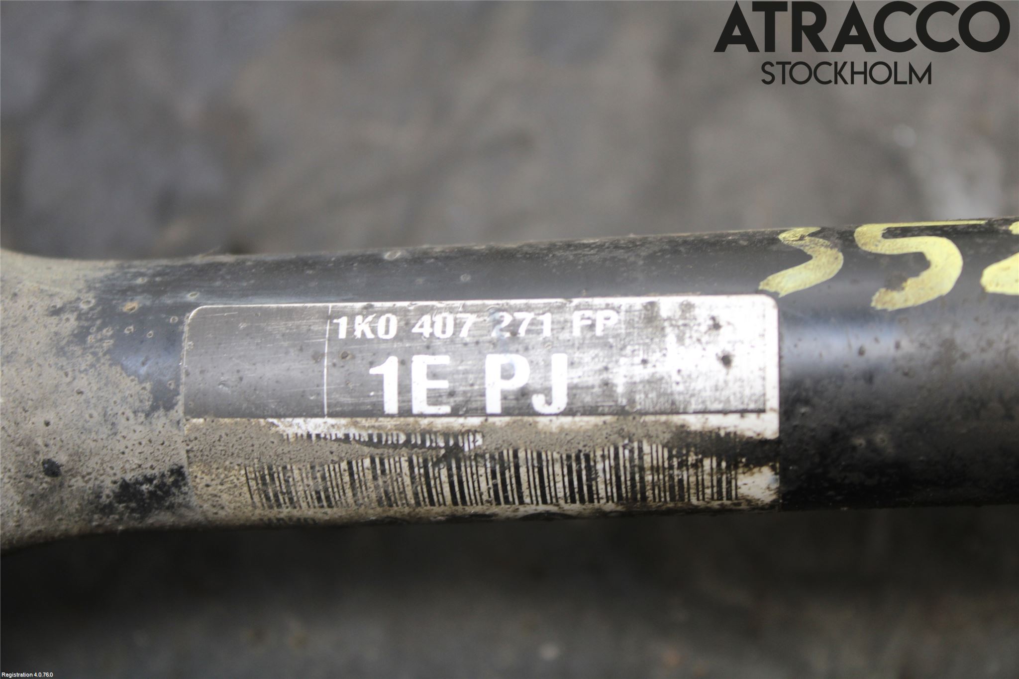 Volkswagen VW GOLF V 04-09 Drivaxel Fram Vänster