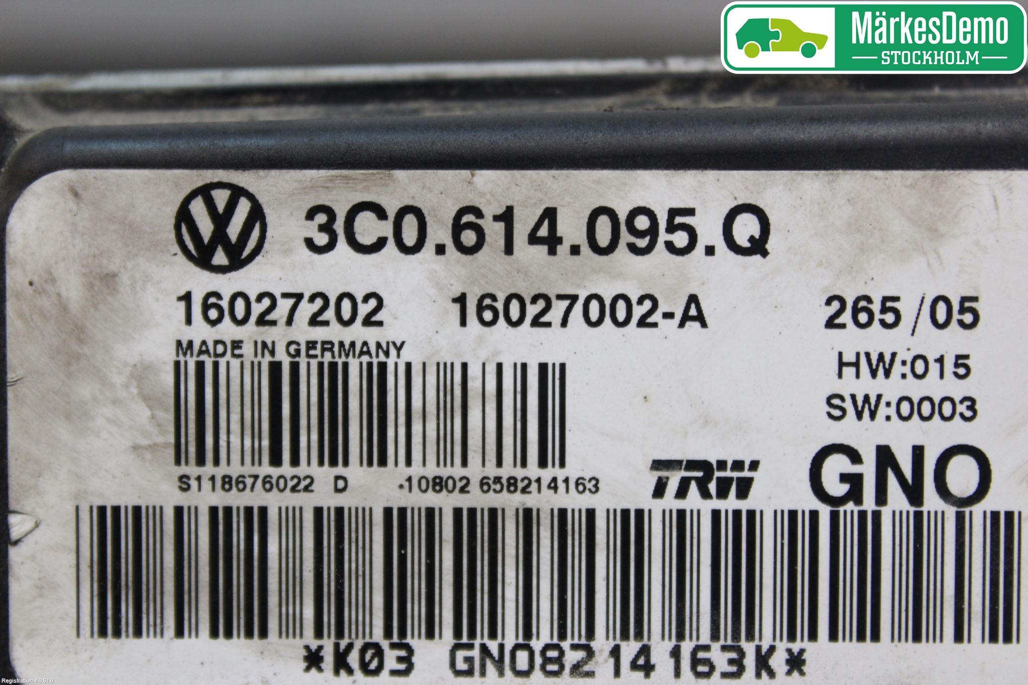Volkswagen VW PASSAT 05-11 Abs Hydraulaggregat
