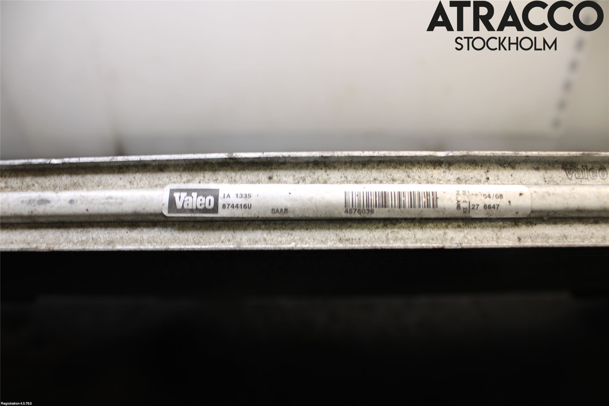 Saab 9-5     06-10 Laddluft-Intercooler Kyl