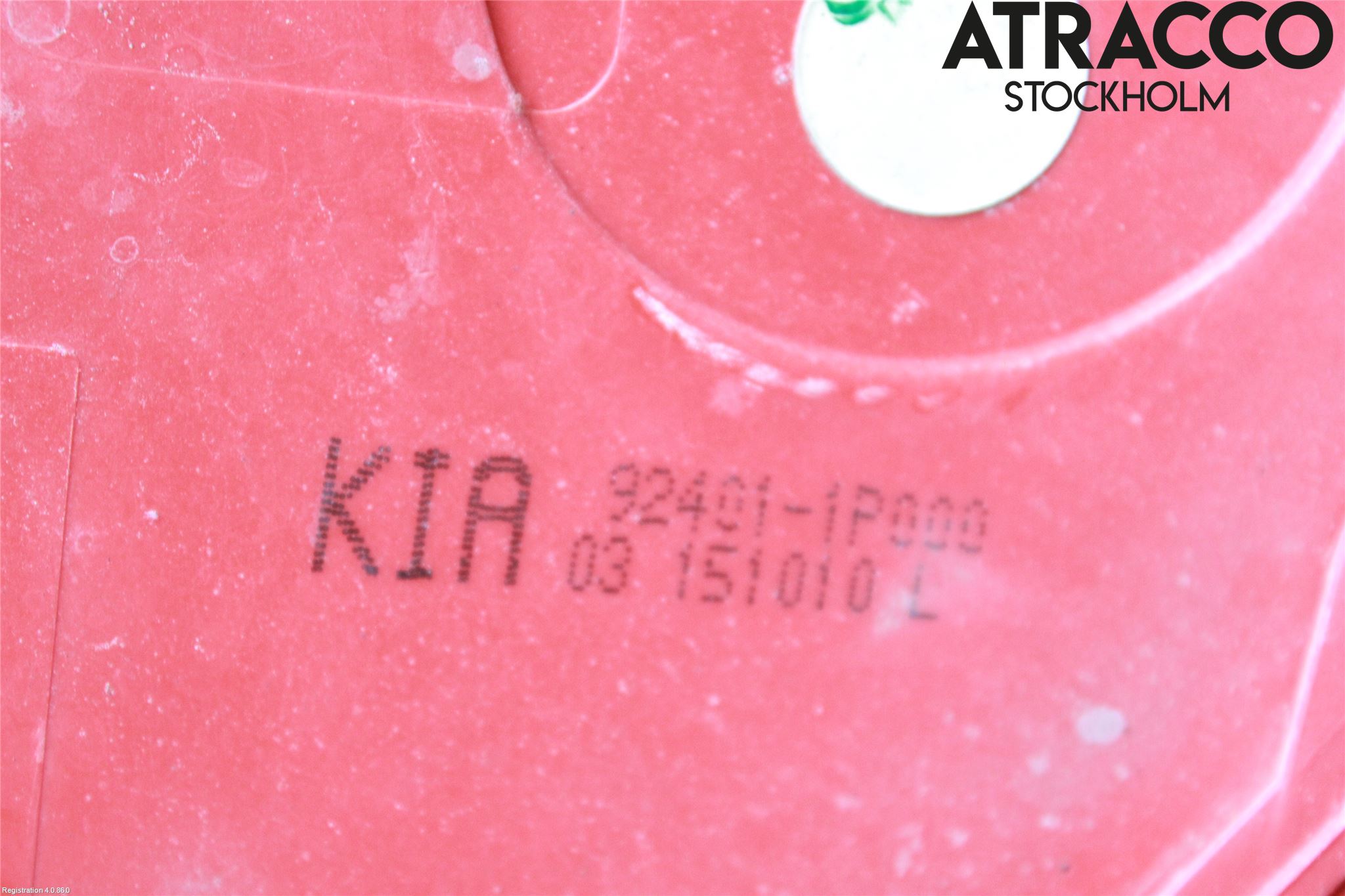 Kia VENGA 10-19 Bakljus Vänster