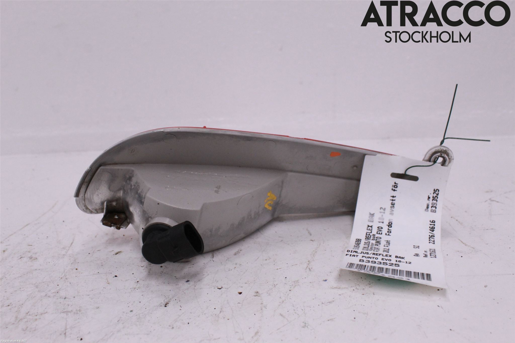 Fiat PUNTO EVO 10-12 Dimljus/Reflex Bak