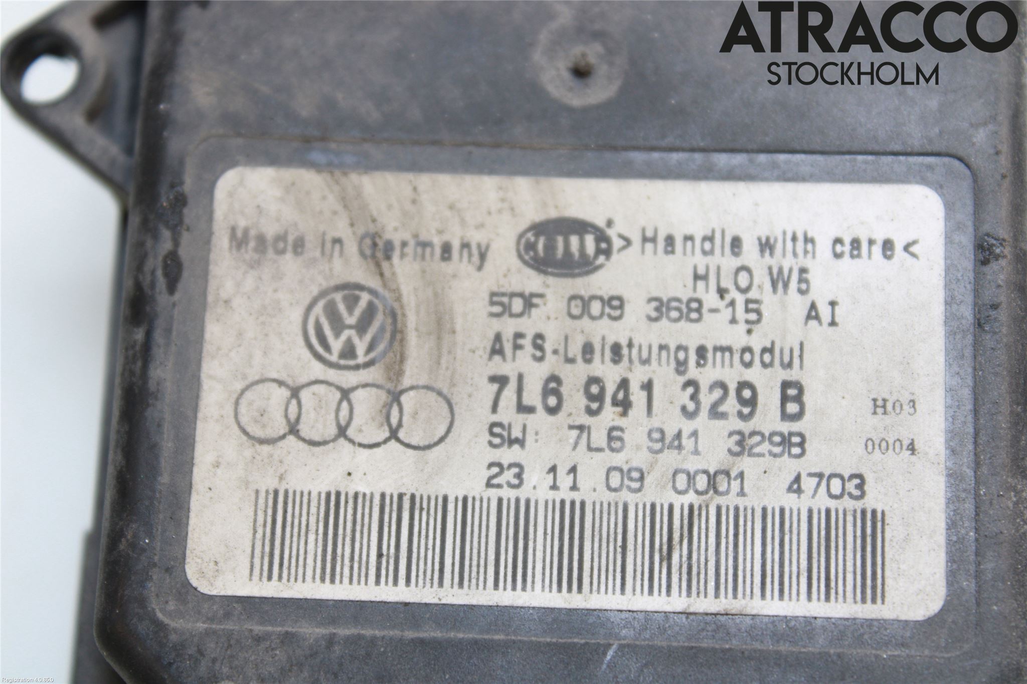 Volkswagen VW GOLF VI 09-13 Styrenhet Strålkastare